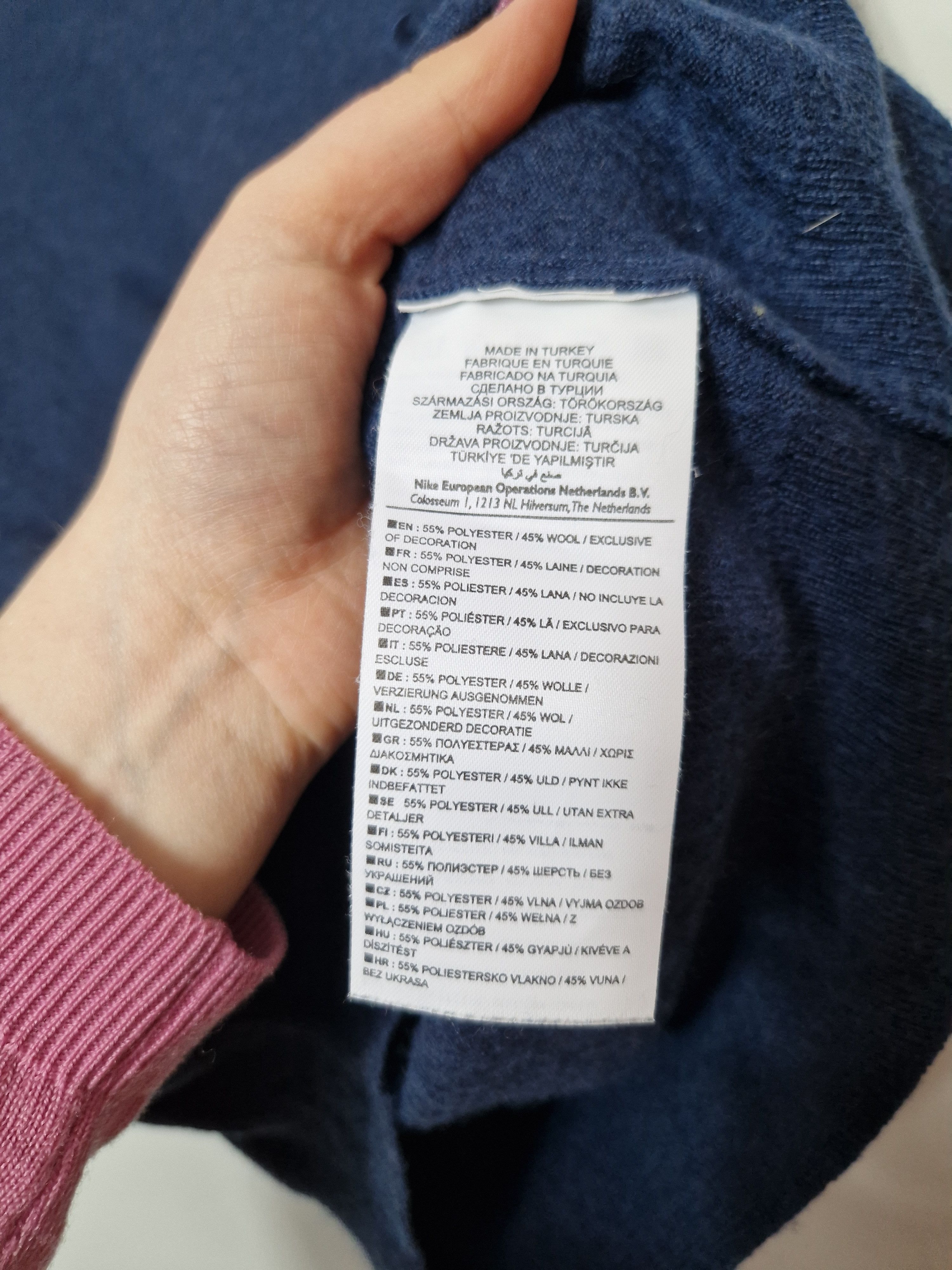 Nike × Vintage Nike vintage wool vest Size US M / EU 48-50 / 2 - 5 Thumbnail