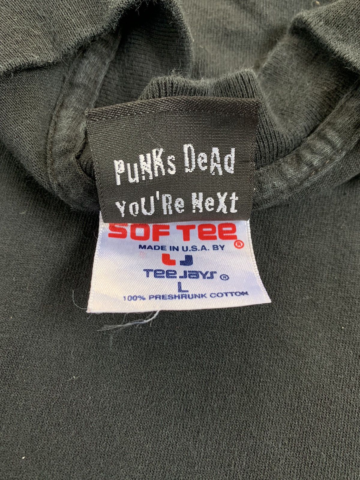 Vintage 1990s Rebel Skates I'm A Crime Tee Size US L / EU 52-54 / 3 - 5 Thumbnail