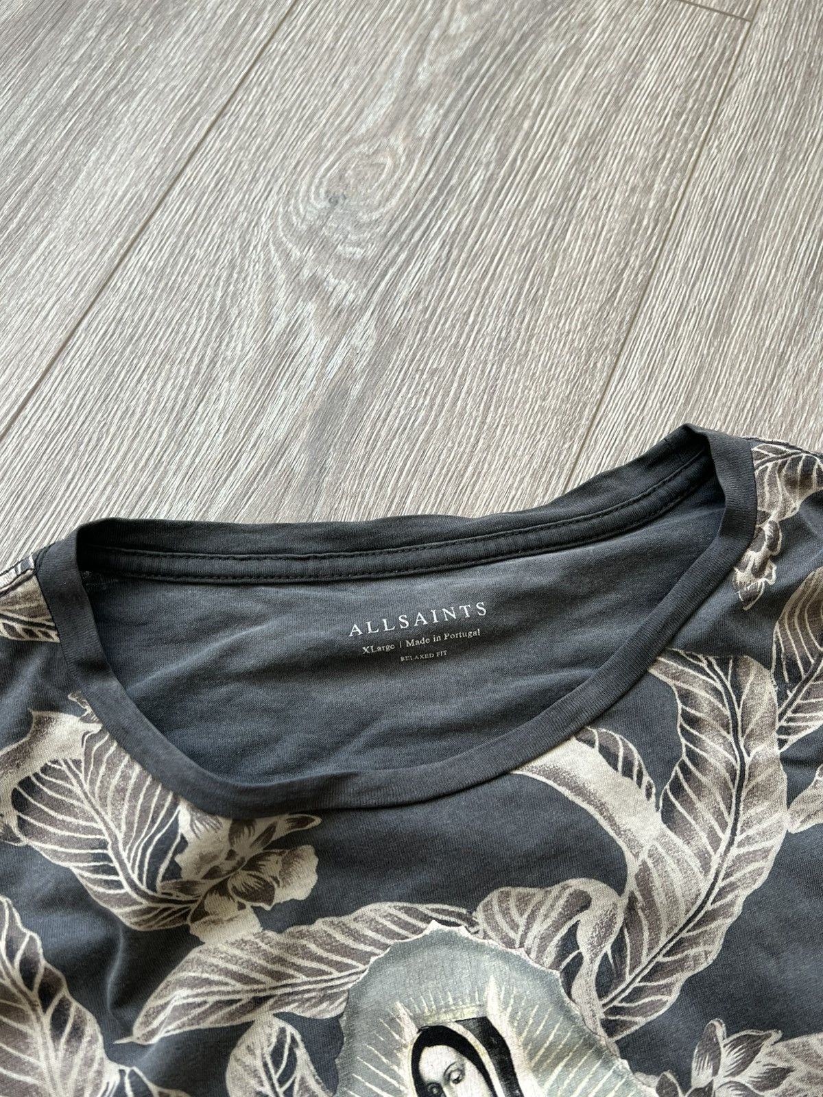 Allsaints × Vintage Vintage Allsaints Religion Tee T-Shirt Size US XL / EU 56 / 4 - 8 Thumbnail