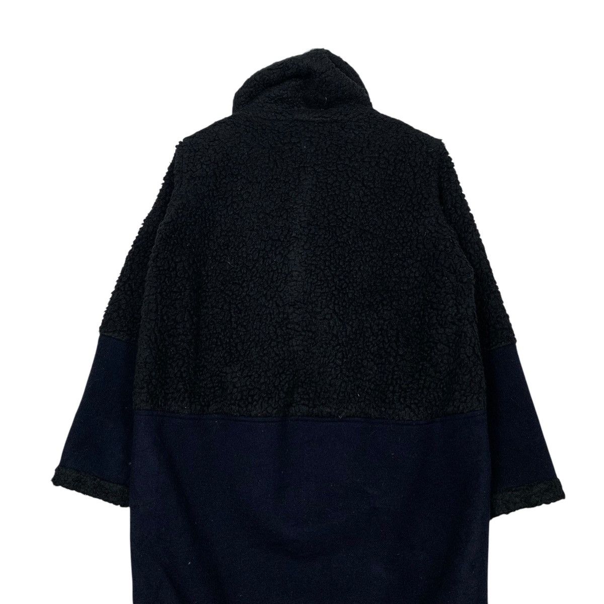 Japanese Brand FULHAM Fleece Wool Hybrid Overcoat Jacket #2249-C99 Size US M / EU 48-50 / 2 - 9 Thumbnail