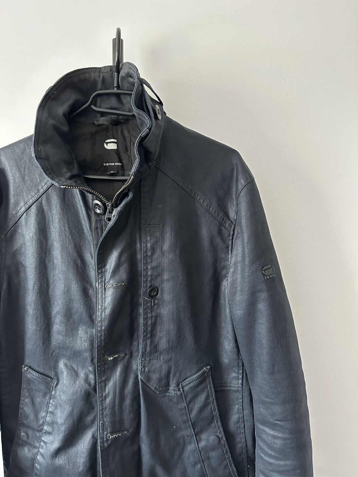 G-Star G- Star Raw GARBER trench coat stretch navy jacket Size US M / EU 48-50 / 2 - 7 Thumbnail