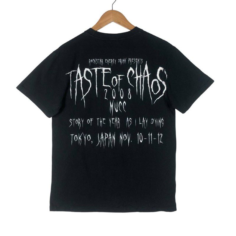 Band Tees Vintage Rock Star " Taste Of Chaos 2008 Tour" men T- Shirt Size US M / EU 48-50 / 2 - 6 Thumbnail