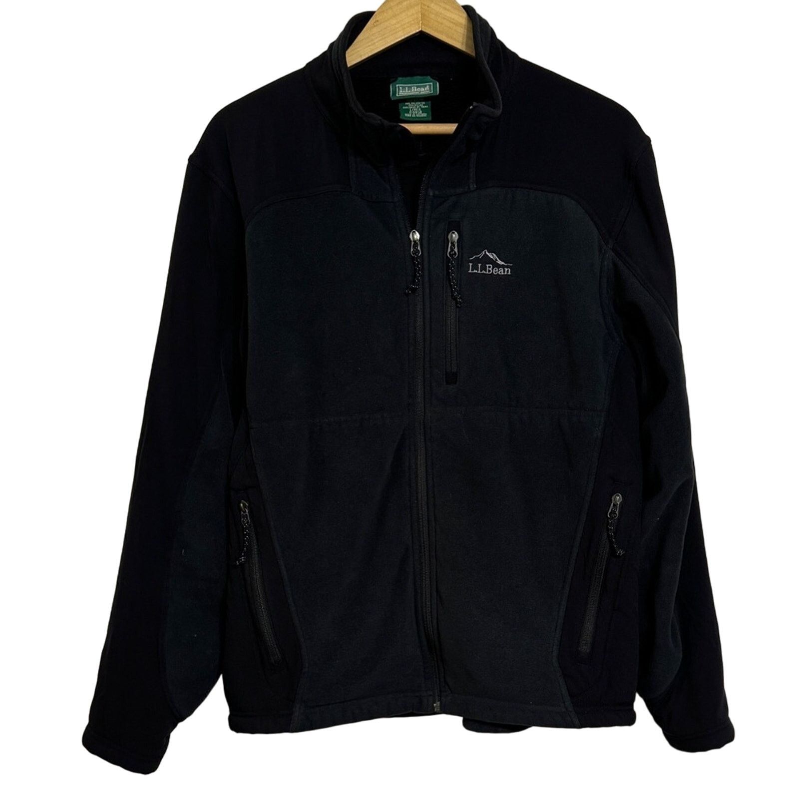L.L. Bean LL Bean Men’s Black Pro Polartek Fleece Full Zip Jacket Size US L / EU 52-54 / 3 - 1 Thumbnail