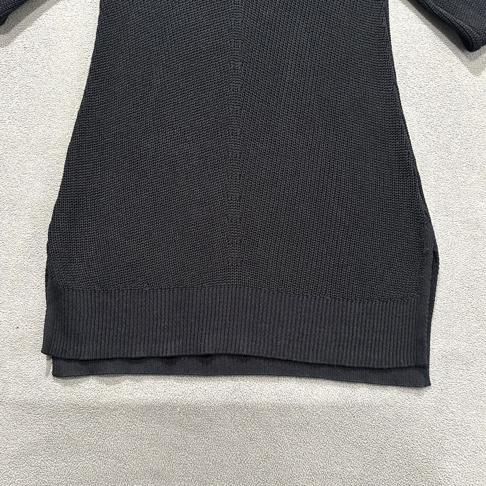 Old Navy Old Navy Womens Medium Black Maxi Sweater Dress Long Sleeve Loose Knit EUC Size M / US 6-8 / IT 42-44 - 4 Thumbnail