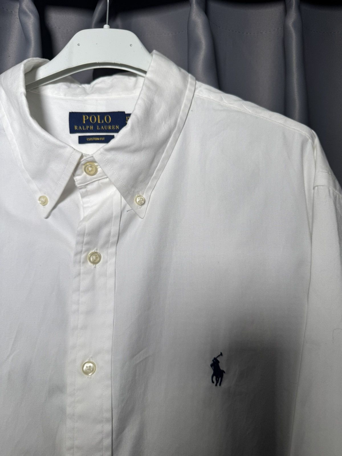 Designer × Polo Ralph Lauren × Ralph Lauren Polo Ralph Lauren White Shirt Size US XL / EU 56 / 4 - 2 Thumbnail