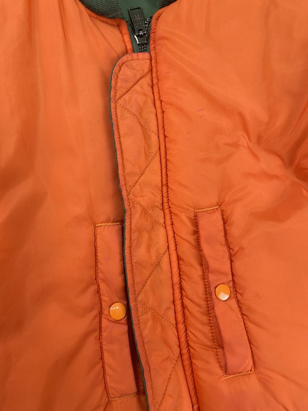 Vintage Vintage Flyer’s Man Intermediate MA-1 Bomber Jacket Size US M / EU 48-50 / 2 - 17 Thumbnail