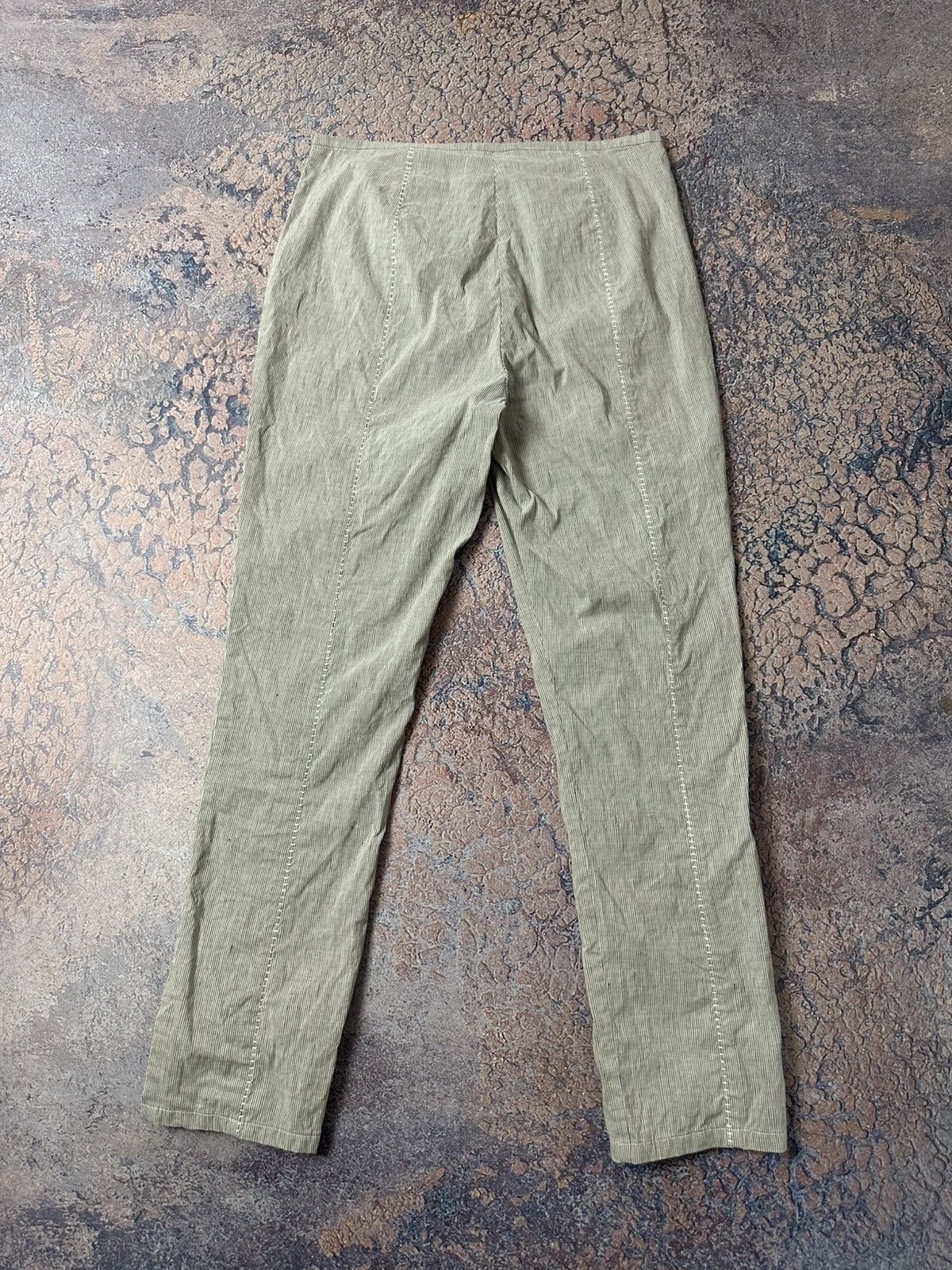 Annette Gortz Annette Gortz Striped Linen Women's Trousers Pants Size 25" / US 0 / IT 36 - 3 Thumbnail