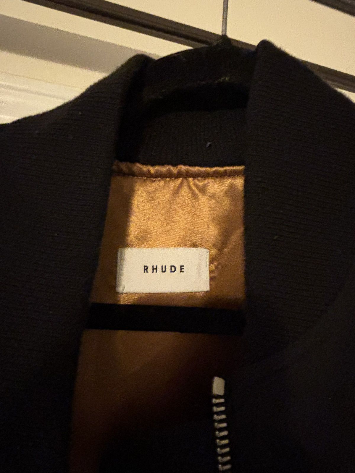 Rhude Rhude Bomber Black/Gold Size US S / EU 44-46 / 1 - 5 Thumbnail