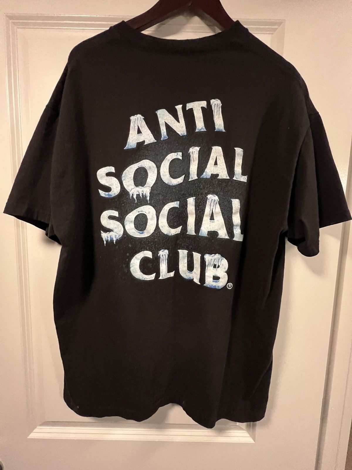 Anti Social Social Club Anti Social Social Club Cold Sweats T-shirt Size US XL / EU 56 / 4 - 4 Thumbnail