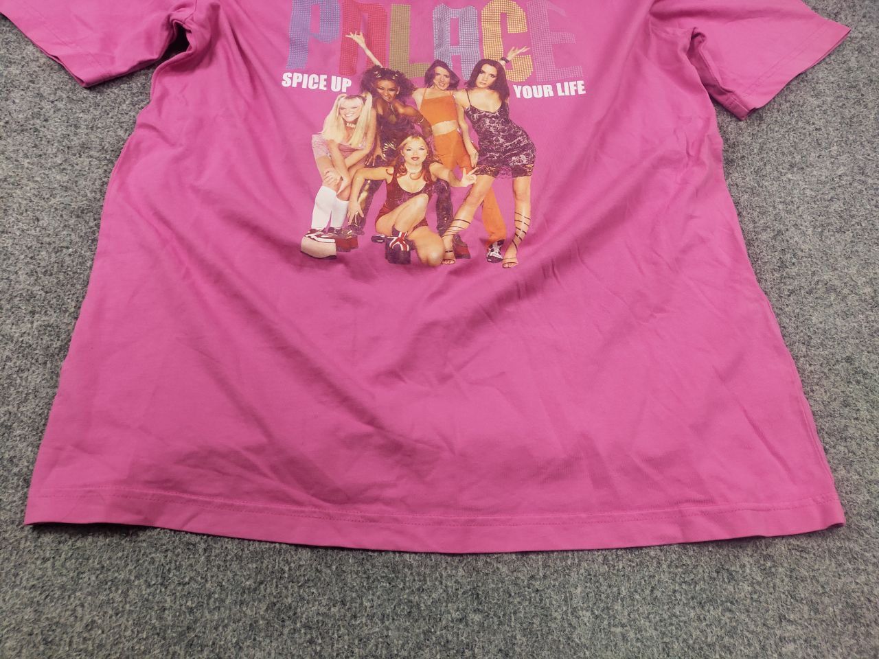 Palace Rare Palace Spice Girls Logo Pink T-Shirt Vintage Tee Size US L / EU 52-54 / 3 - 7 Thumbnail