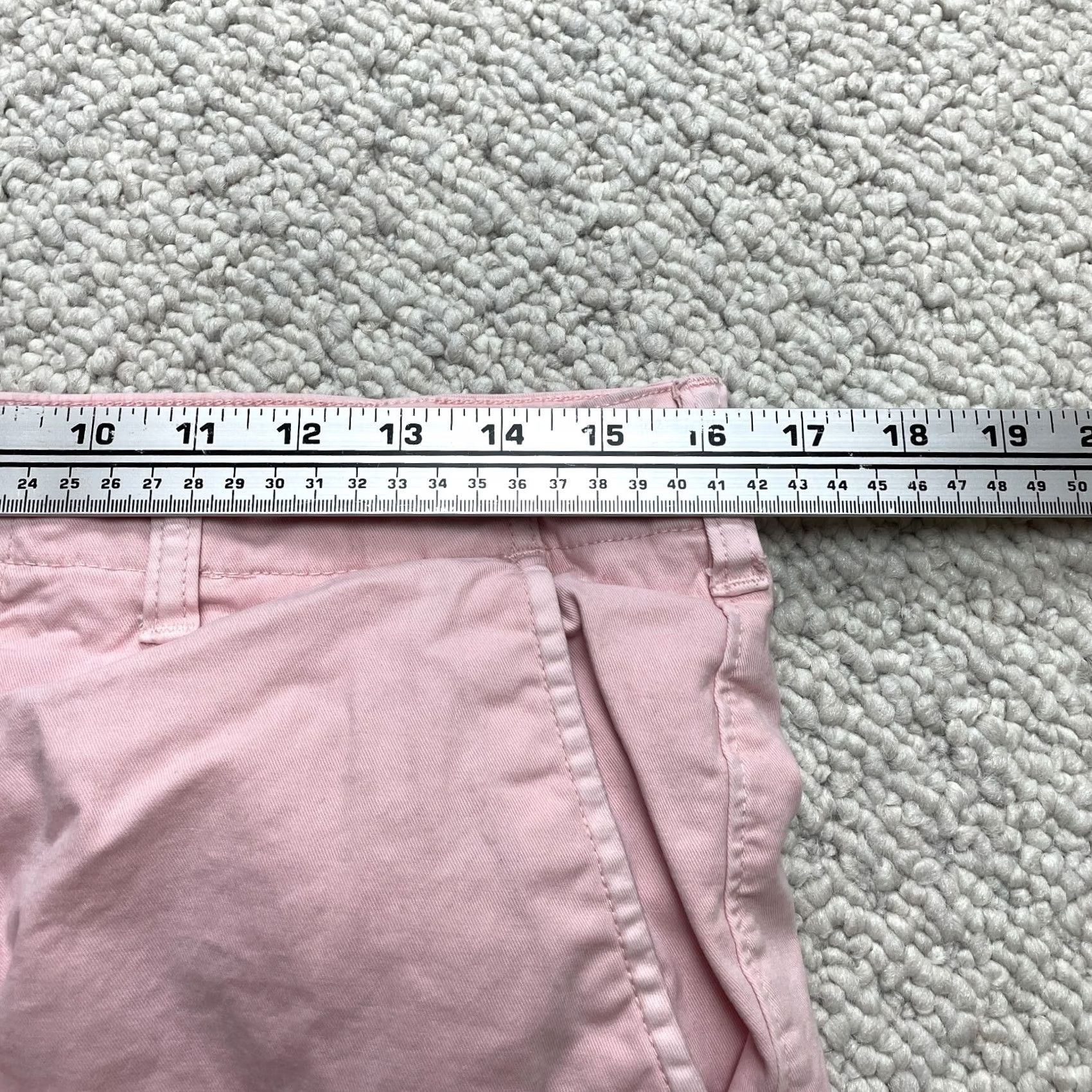 American Eagle Outfitters American Eagle Next Level Flex Shorts Mens 32 Pink Chino Bermuda Classic Fit Size US 32 / EU 48 - 6 Thumbnail