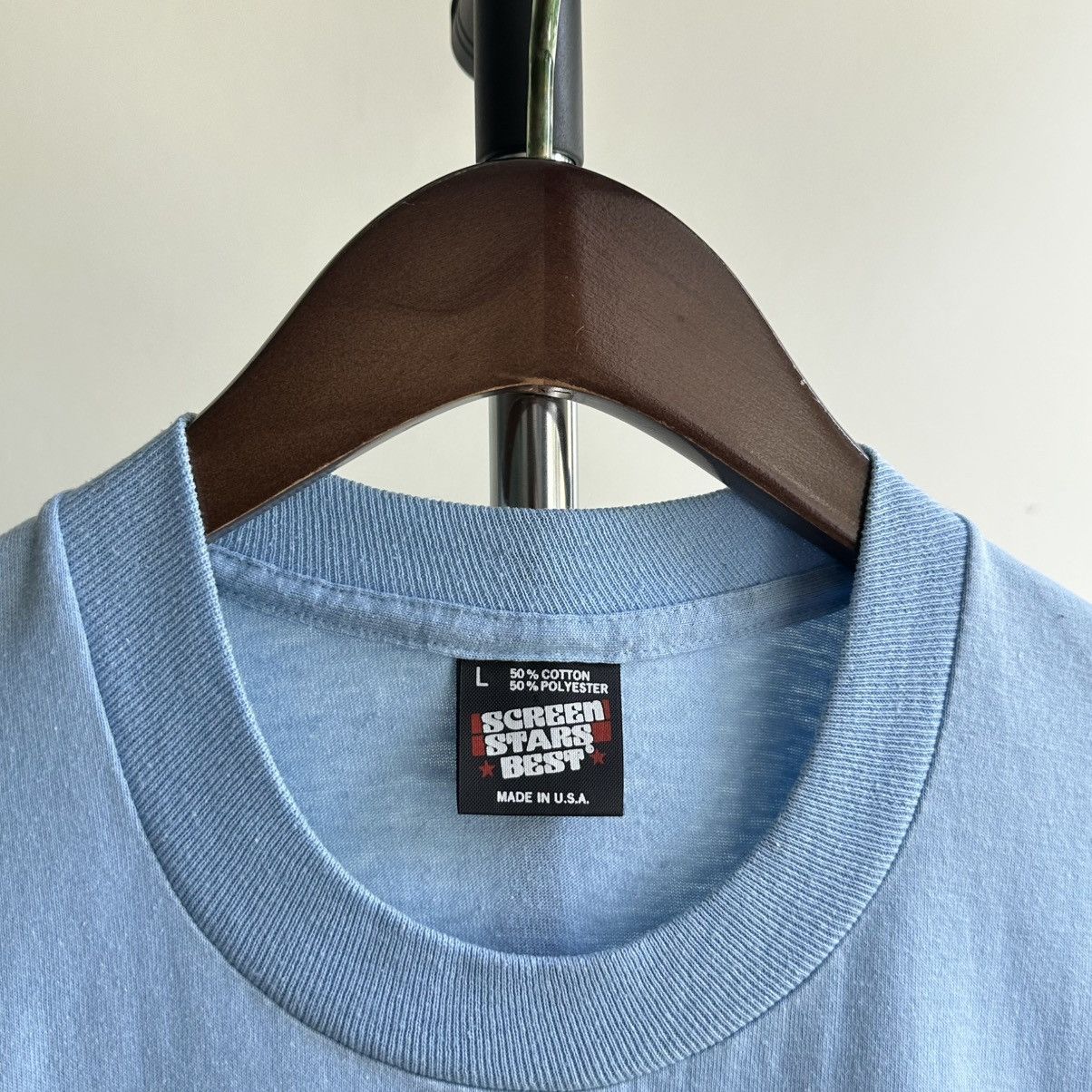 NFL × Vintage VINTAGE HOUSTON OILERS 1987 PLAY-OFFS NFL TEE SINGLE STITCH Size US L / EU 52-54 / 3 - 4 Thumbnail