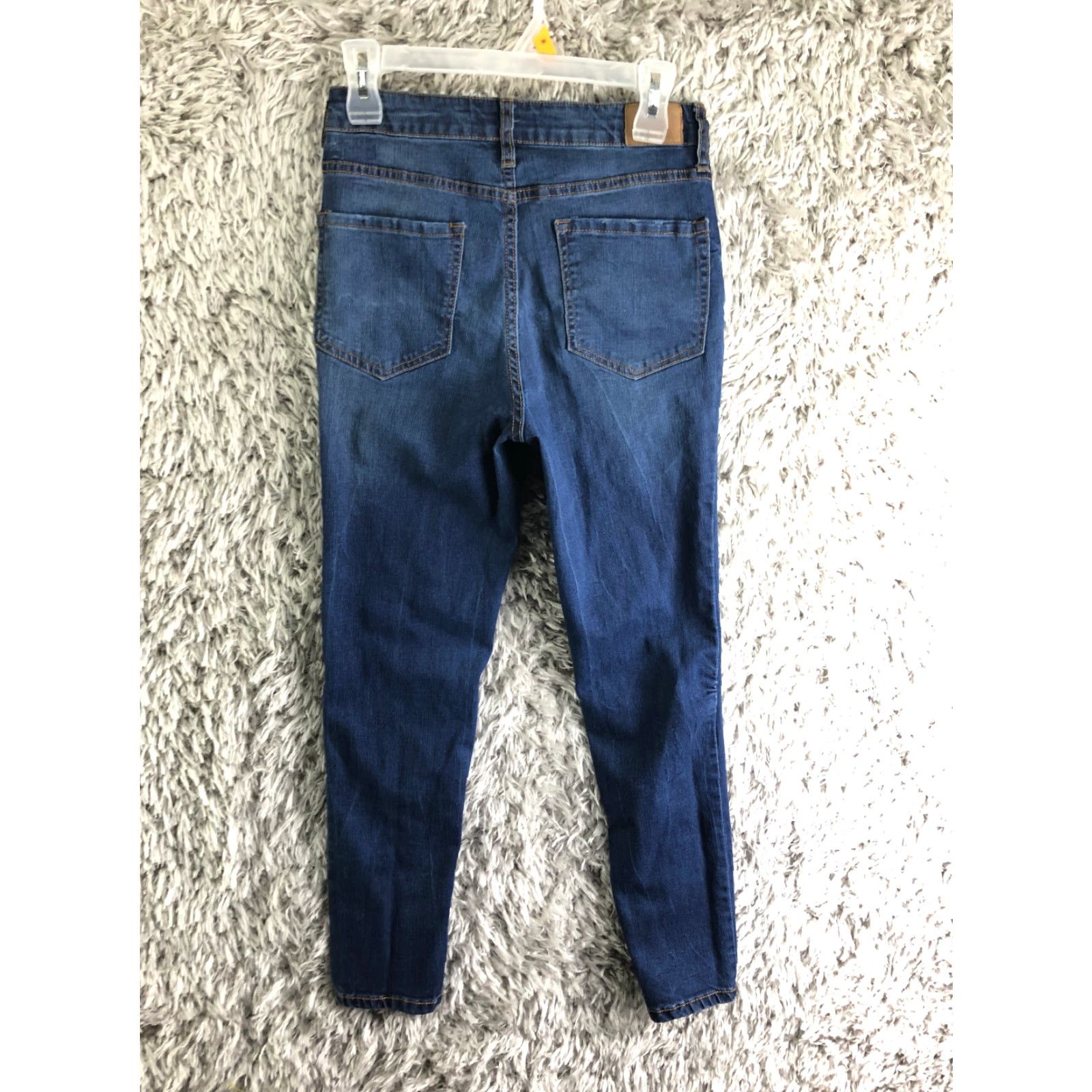 Vintage VINTAGE Aeropostale Womens Size 8 Mid Rise Skinny Medium Wash Blue Denim Jeans Size 30" / US 8 / IT 44 - 5 Thumbnail
