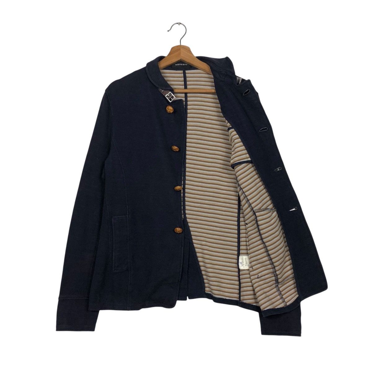 Boycott × Japanese Brand 📌Boycott Chore Worker Button Jacket Issey Miyake Size US M / EU 48-50 / 2 - 12 Thumbnail