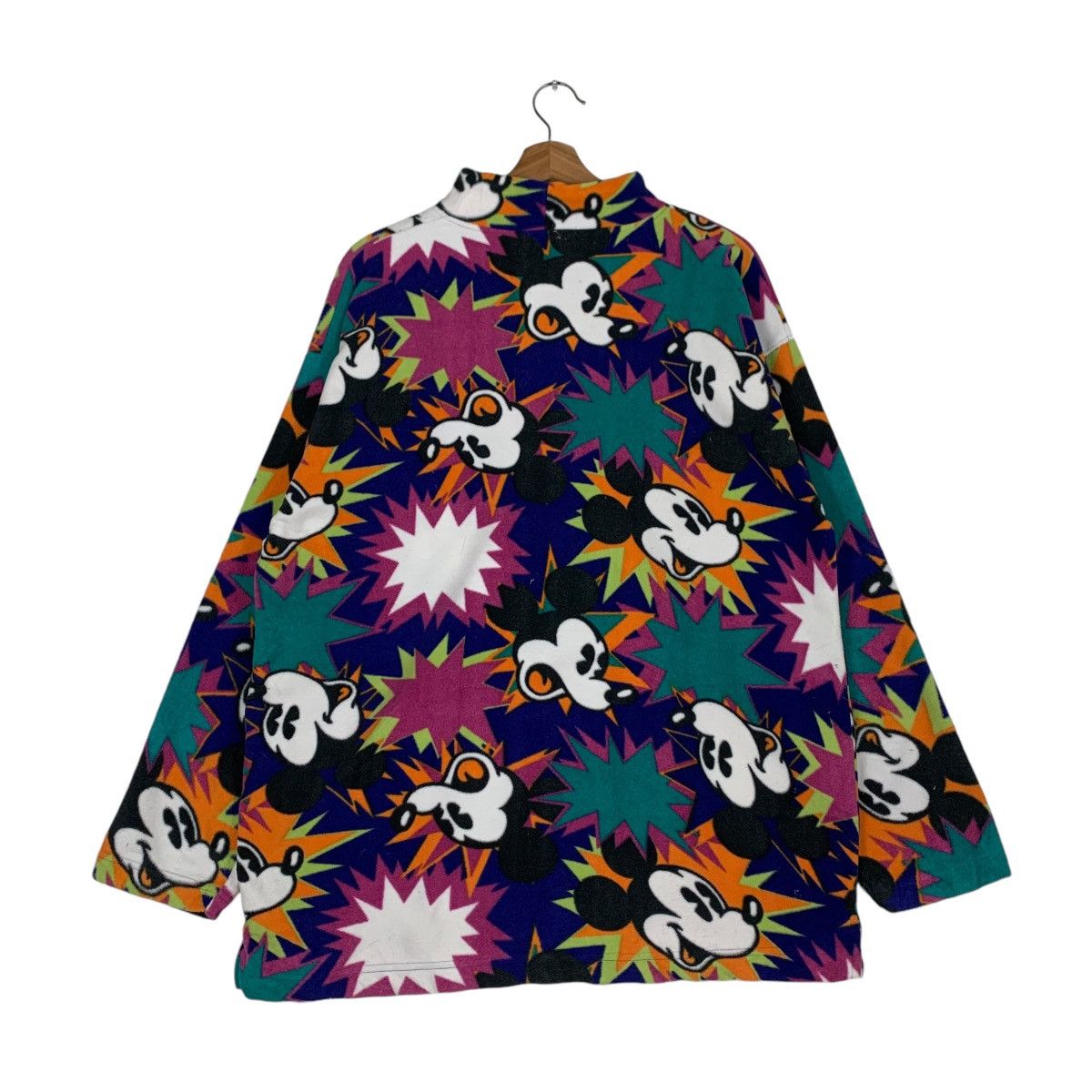Disney Disney Mickey Mouse All Over Print Pullover Fleece #1242-C56 Size US M / EU 48-50 / 2 - 7 Thumbnail