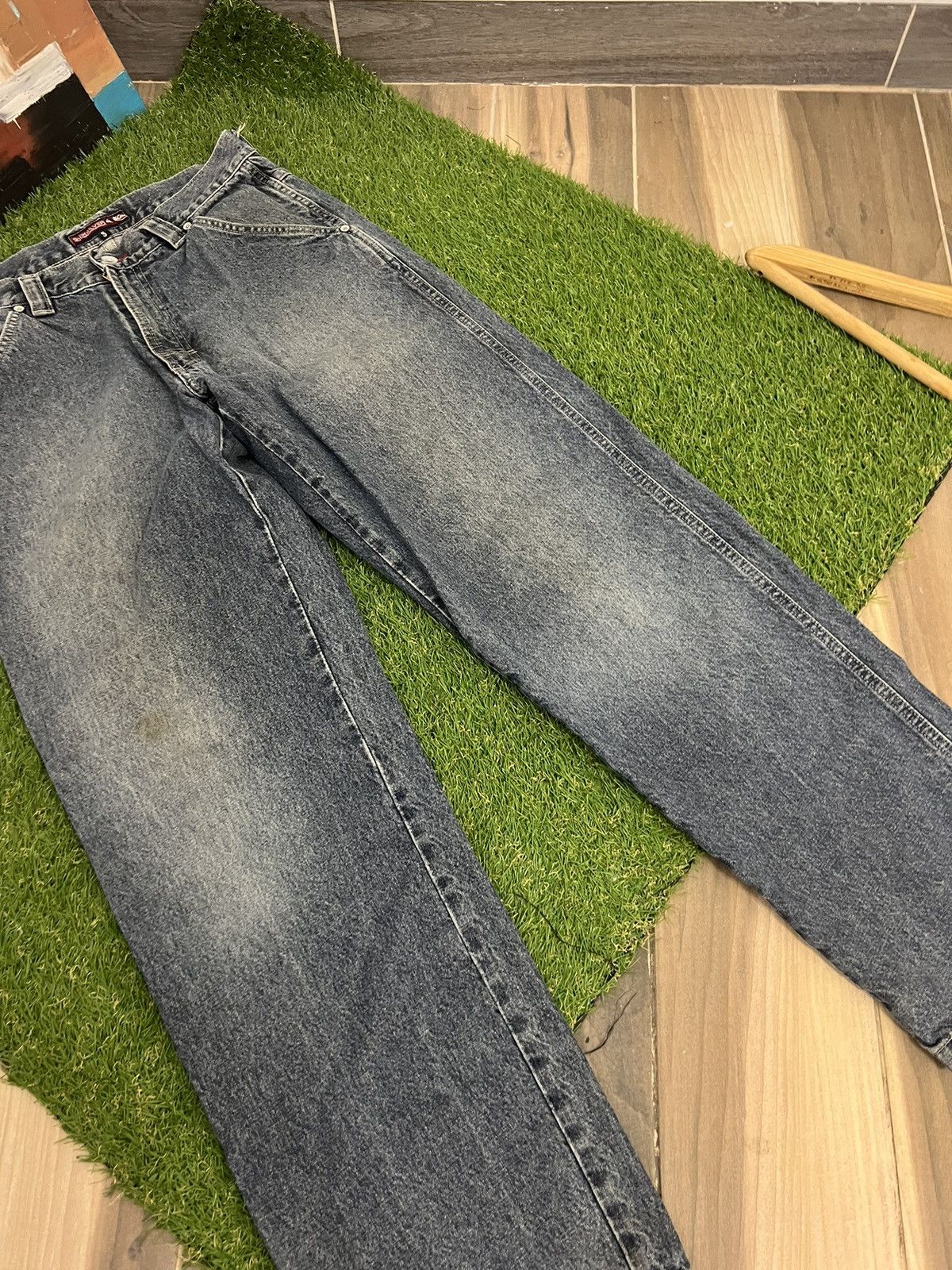 Quiksilver Vintage 90s Quicksilver Denim Jeans S Size Light Wash Mens Size US 28 / EU 44 - 4 Thumbnail