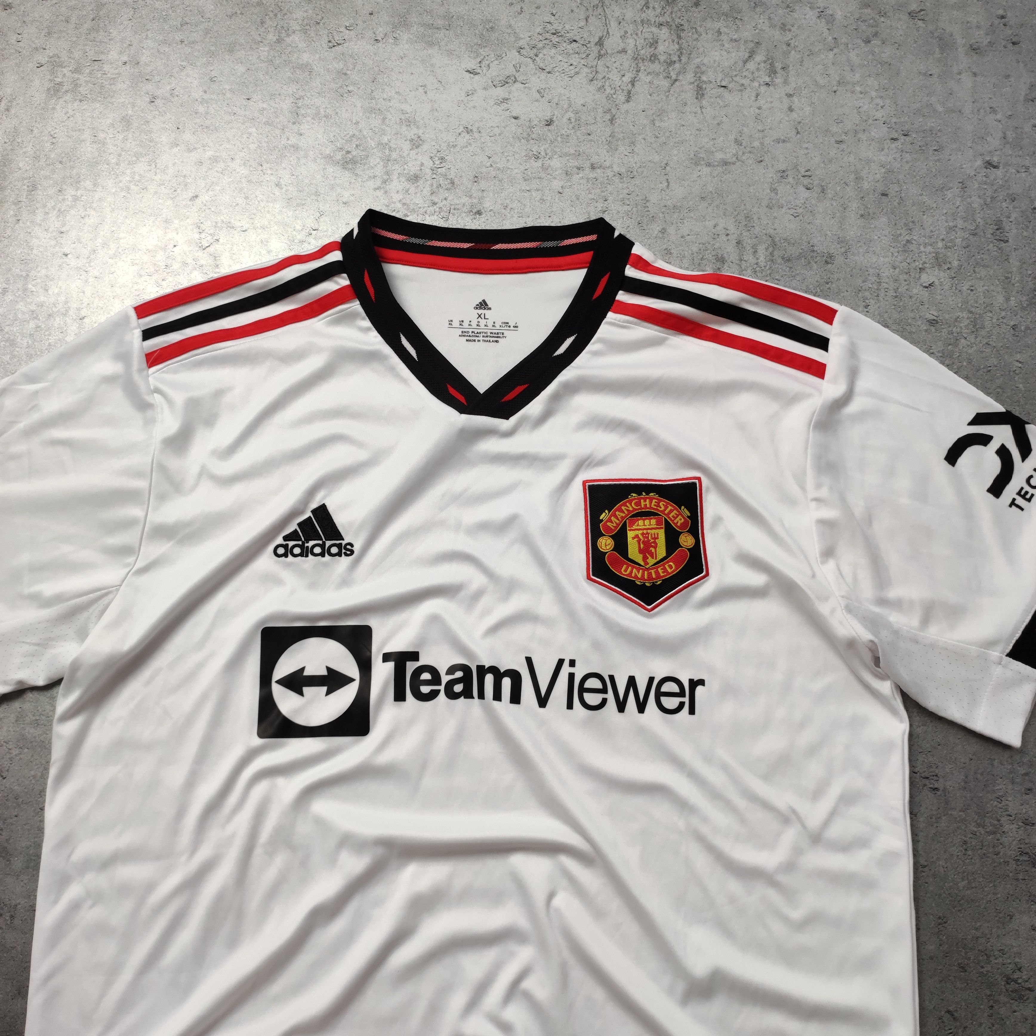 Adidas RARE Adidas x Manchester United 2022 Away Football Jersey Size US XL / EU 56 / 4 - 3 Thumbnail