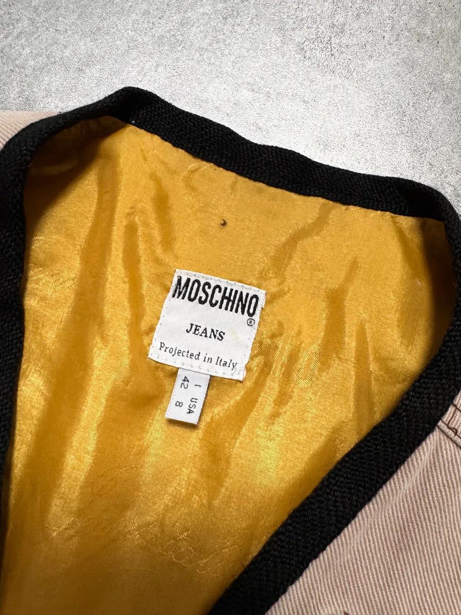 Moschino 2000s Moschino Cargo Utility Beige Vest Size US XS / EU 42 / 0 - 4 Thumbnail