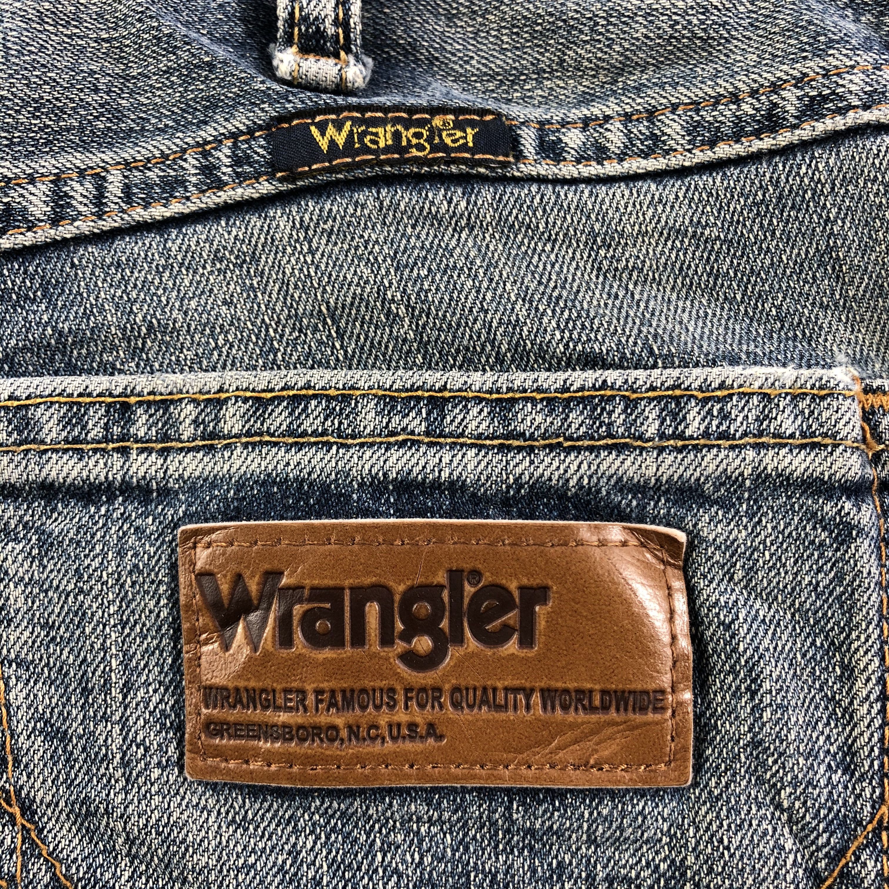 Vintage Vintage Wrangler Jeans Distressed Denim KJ1718 Size US 30 / EU 46 - 5 Thumbnail