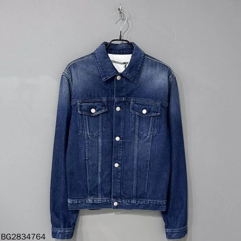 Givenchy Givenchy Logo Back Denim Jacket - dmc Size US S / EU 44-46 / 1 - 1 Thumbnail