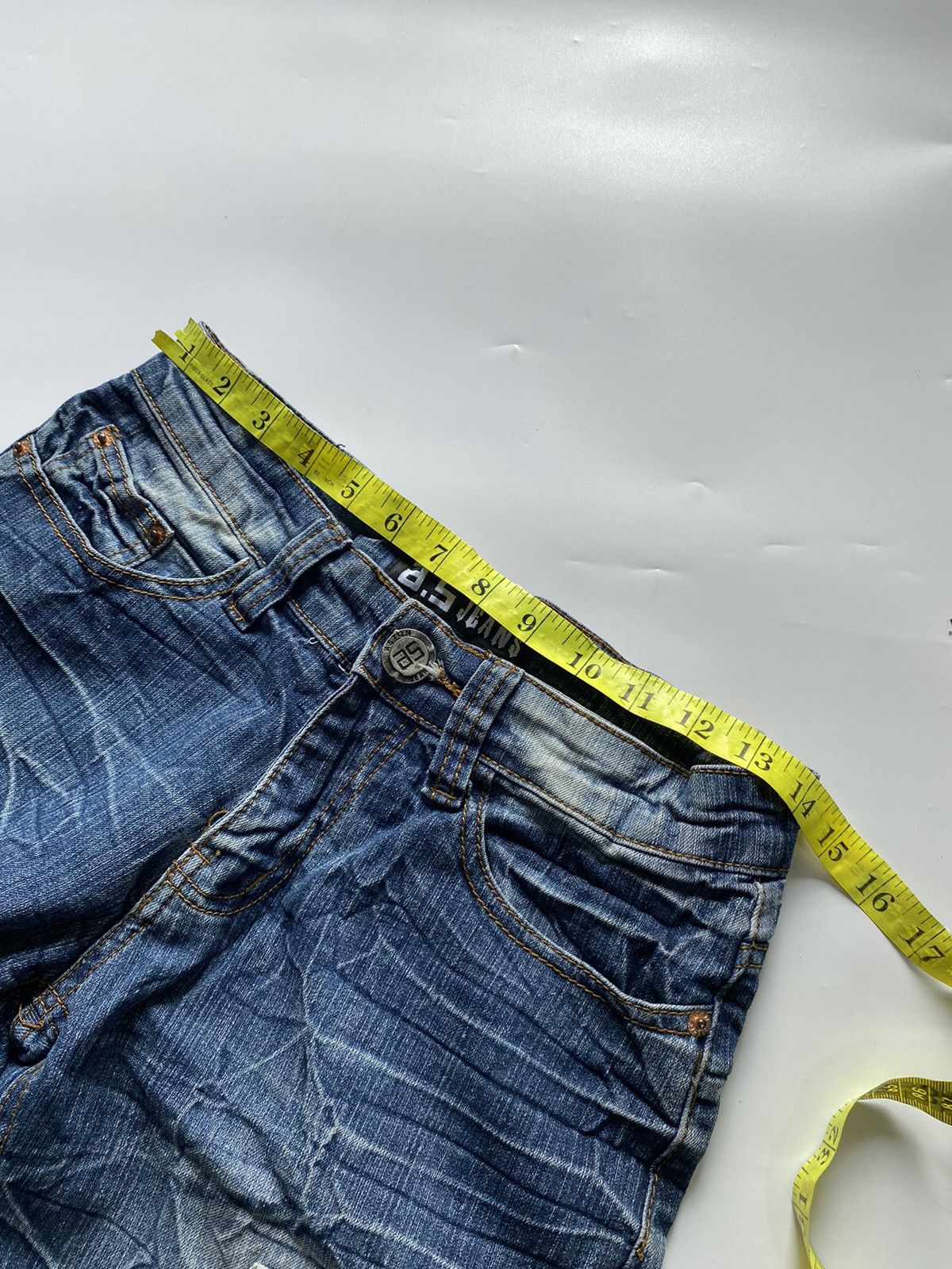 If Six Was Nine × Japanese Brand × Le Grande Bleu (L.G.B.) Flared distressed A.5 jeans japanese brand style Size US 28 / EU 44 - 9 Thumbnail