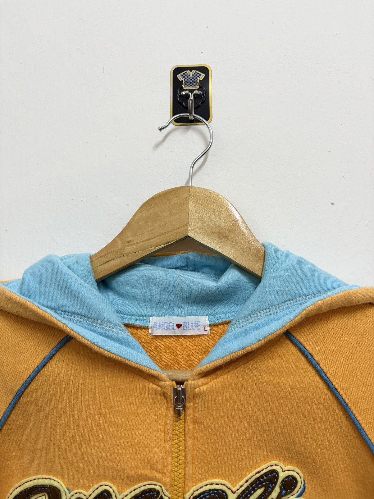 Angel Blue 2000’s Angel Blue “ For Cute Girl “ Oren L/S Hoodie Zipper Size M / US 6-8 / IT 42-44 - 14 Thumbnail