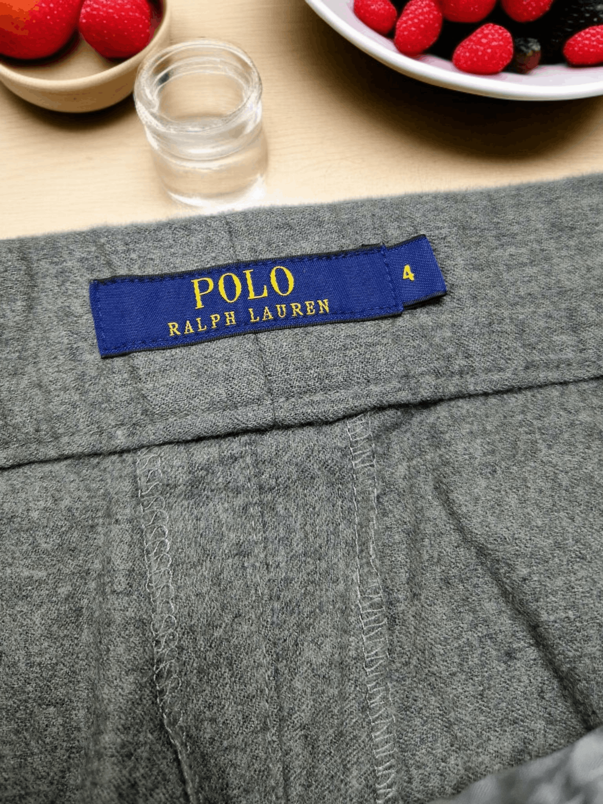 Polo Ralph Lauren Polo Ralph Lauren Pleated Wool Herringbone High Waist Size 27" / US 4 / IT 40 - 5 Thumbnail