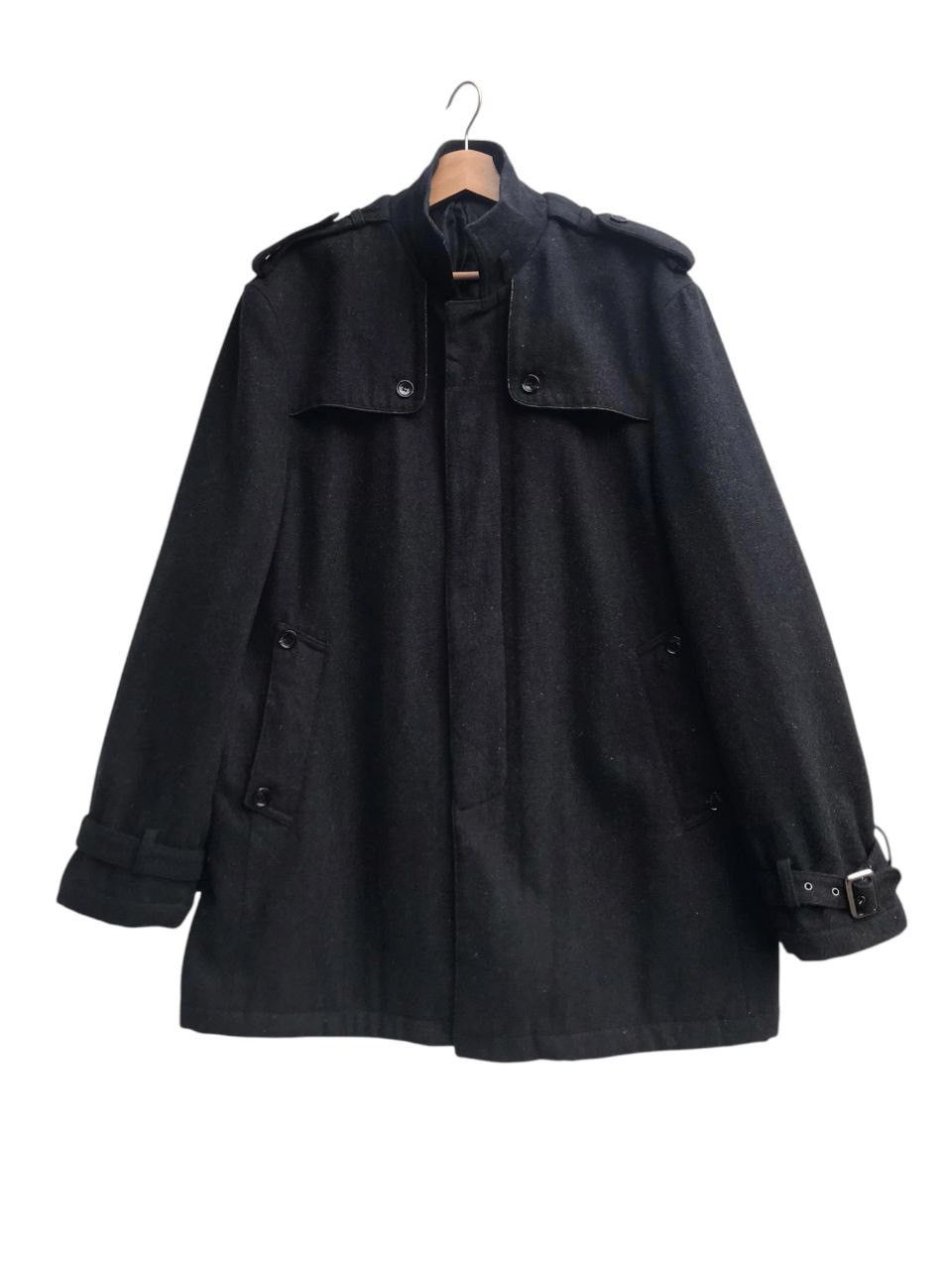 Japanese Brand D’homme A Homme Wool Blend Coat Size US L / EU 52-54 / 3 - 1 Thumbnail
