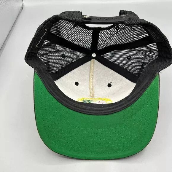 Diamond Supply Co. Diamond Supply Co Trucker Hat Men Black Green Snap Back Cap Size ONE SIZE - 5 Thumbnail