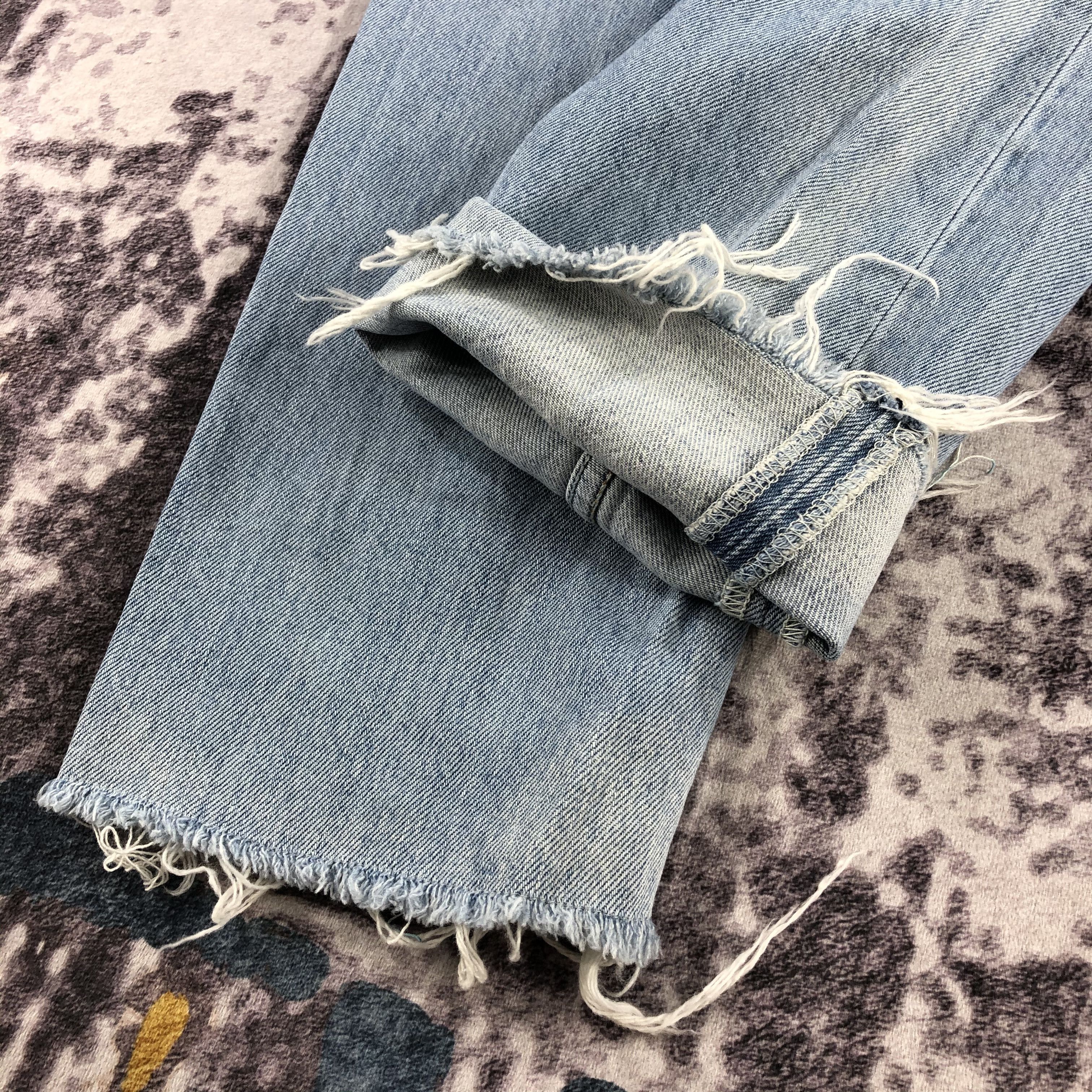 Levi's Vintage 90s Light Wash Levis 501 Jeans-JM2402 Size US 36 / EU 52 - 10 Thumbnail