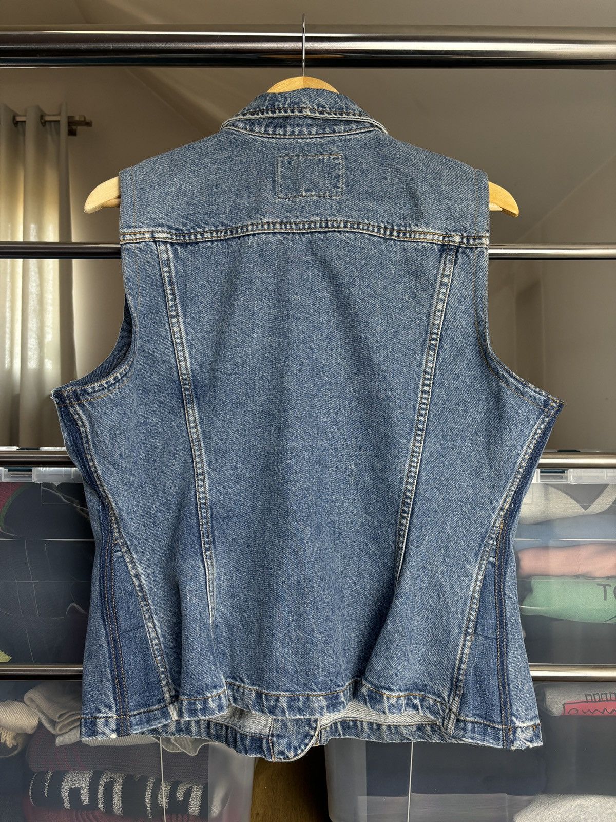 Kenzo × Vintage Kenzo Vintage Denim Vest Size L / US 10 / IT 46 - 3 Thumbnail