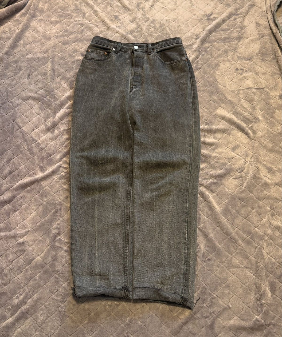 Levi's × Levi's Vintage Clothing × Vintage Vintage Levis 901 Dyed Denim Pants made in France Size US 32 / EU 48 - 1 Thumbnail