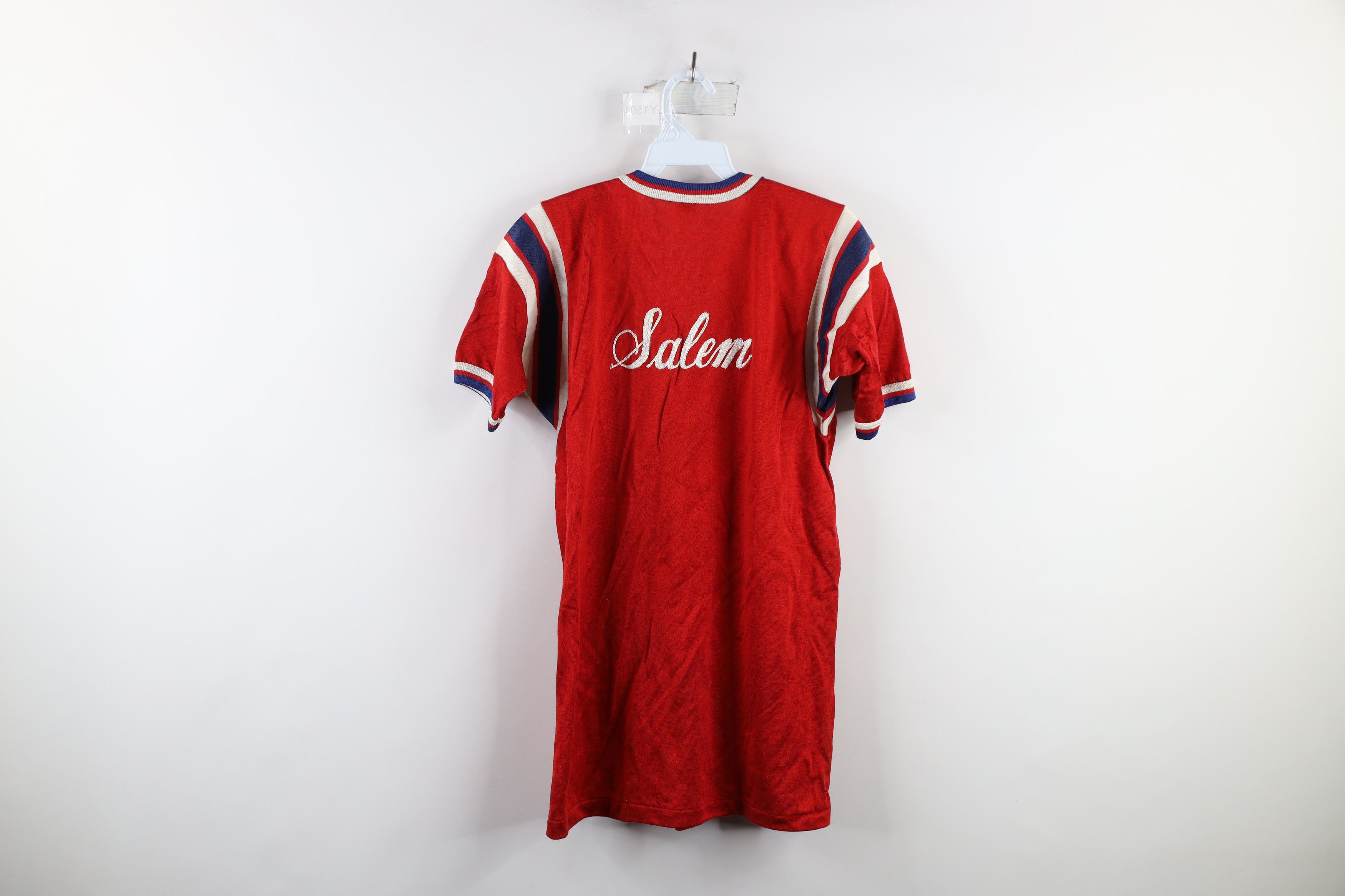 Vintage Vintage 60s Durene Knit Chain Stitch Salem Jersey T-Shirt Size US L / EU 52-54 / 3 - 8 Thumbnail