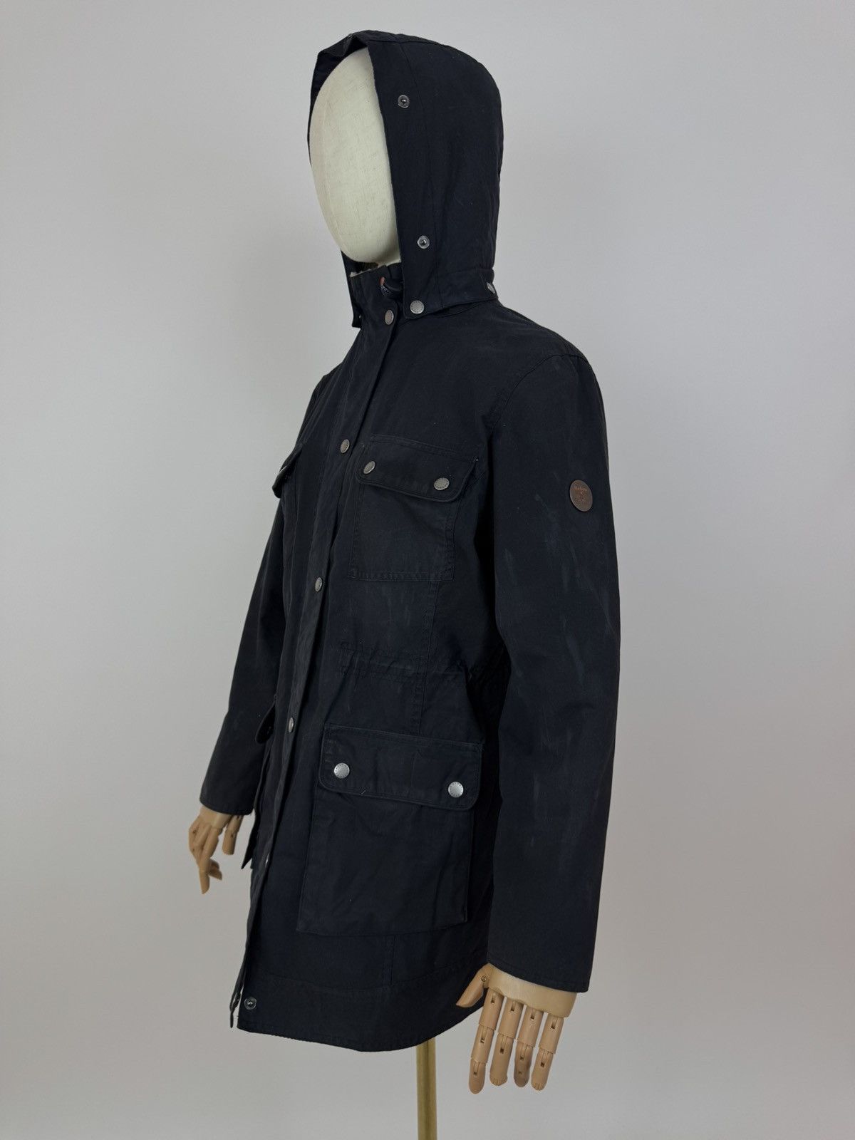 Barbour Barbour CARRIBENA WAX JACKET Womens Preppy Style Outdoor Size M / US 6-8 / IT 42-44 - 2 Thumbnail