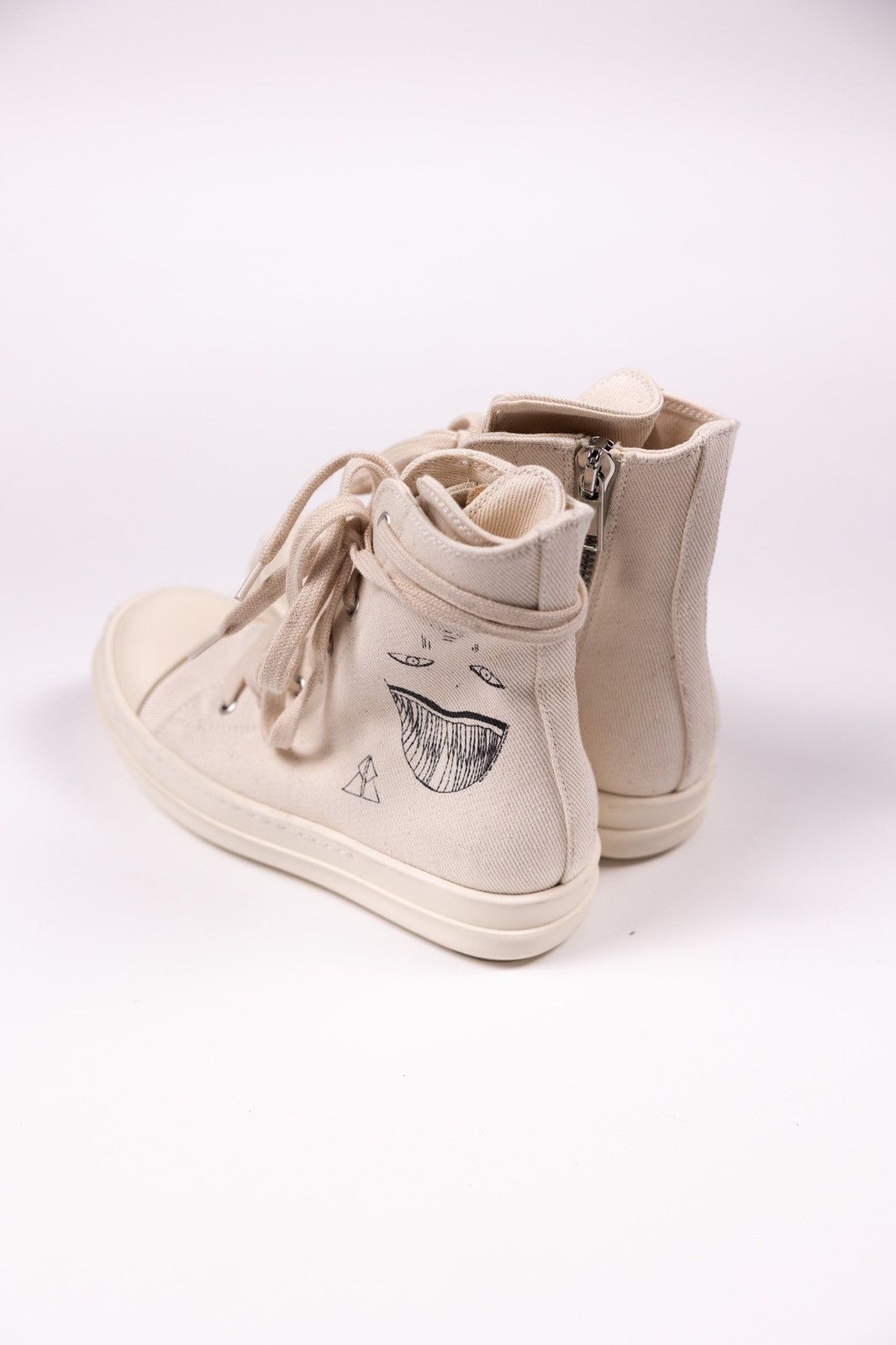 Rick Owens × Rick Owens Drkshdw Rick Owens DRKSHDW High Top Sneakers Size US 5 / IT 35 - 2 Thumbnail