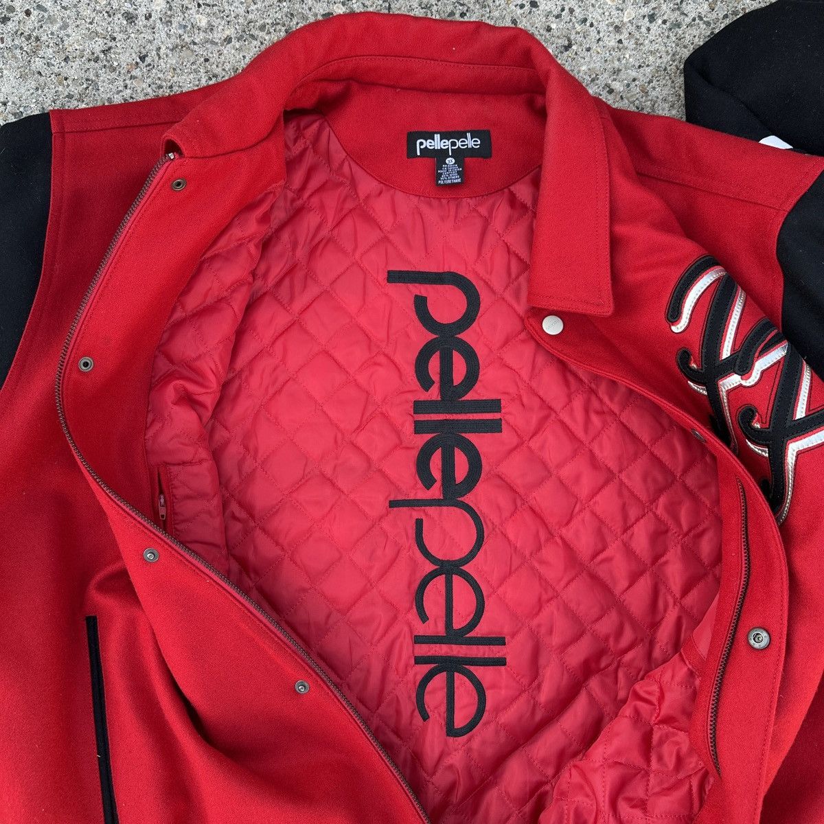 Pelle Pelle Vintage Pelle Pelle varsity jacket Size US XXL / EU 58 / 5 - 5 Thumbnail