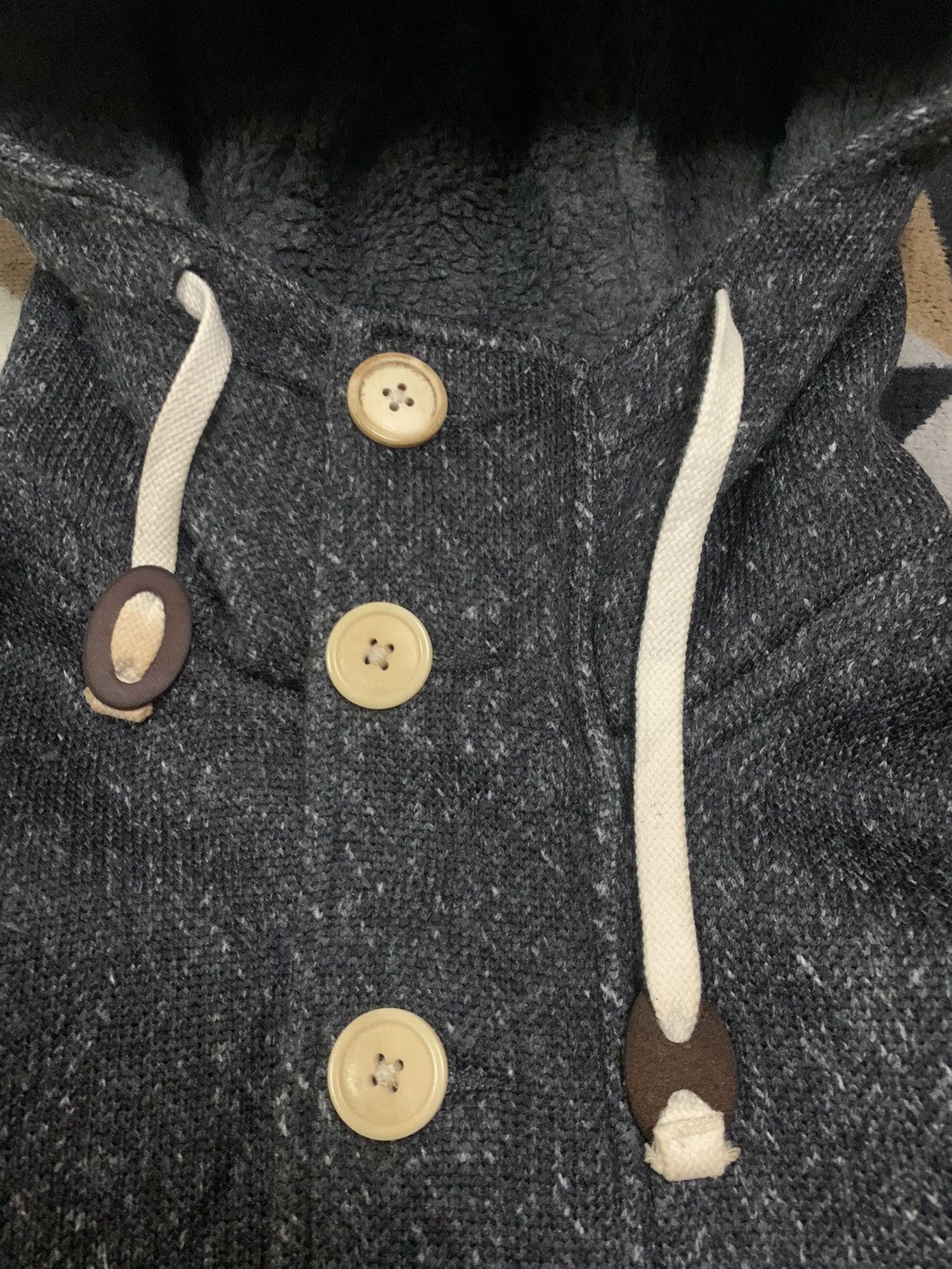 Beams Plus Japanese Brand BEAMS Herringbone Pattern Hooded Jacket Size US M / EU 48-50 / 2 - 7 Thumbnail