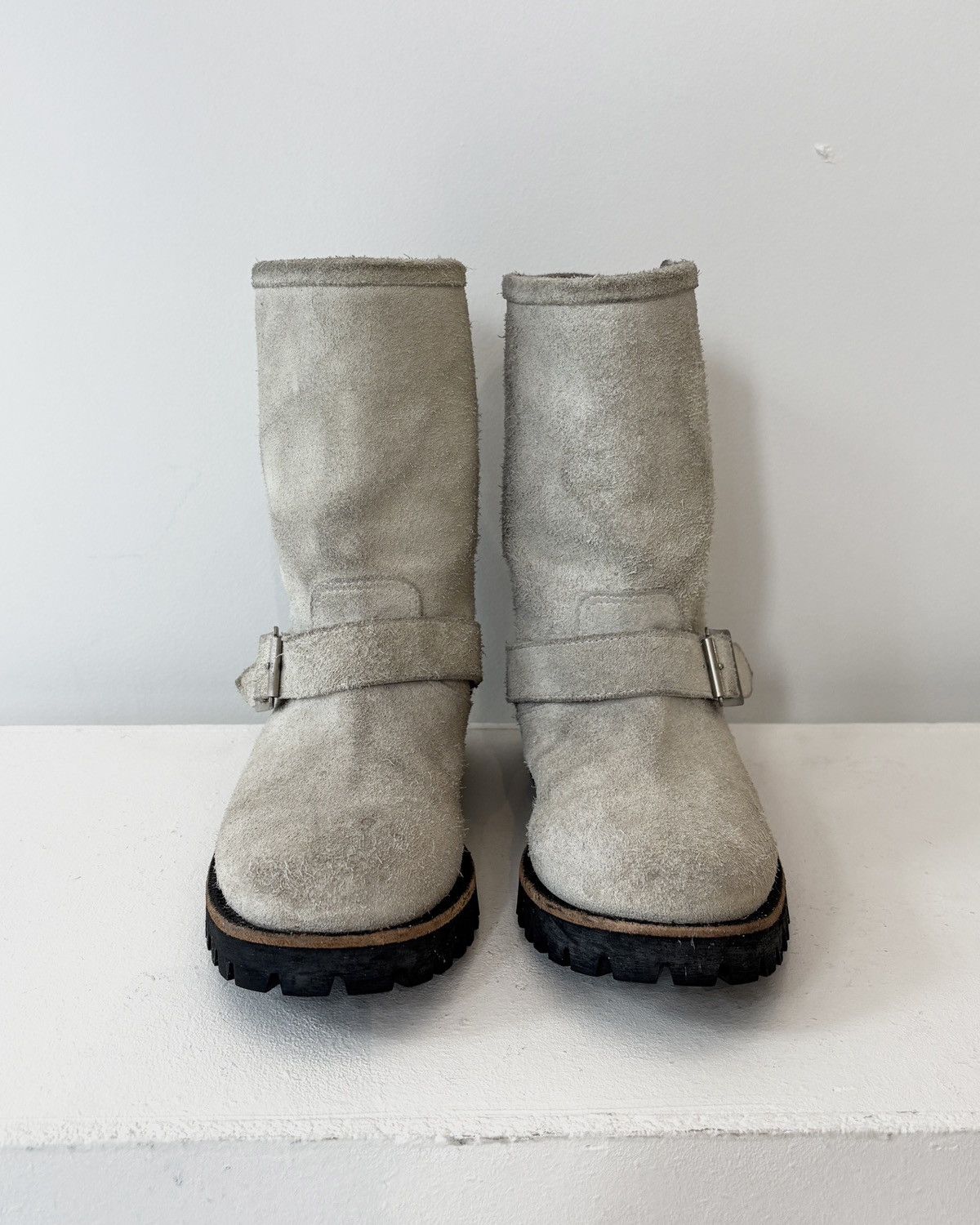 Junya Watanabe Junya Watanabe Suede Leather Engineered Low Boots Size US 6 / IT 36 - 2 Thumbnail