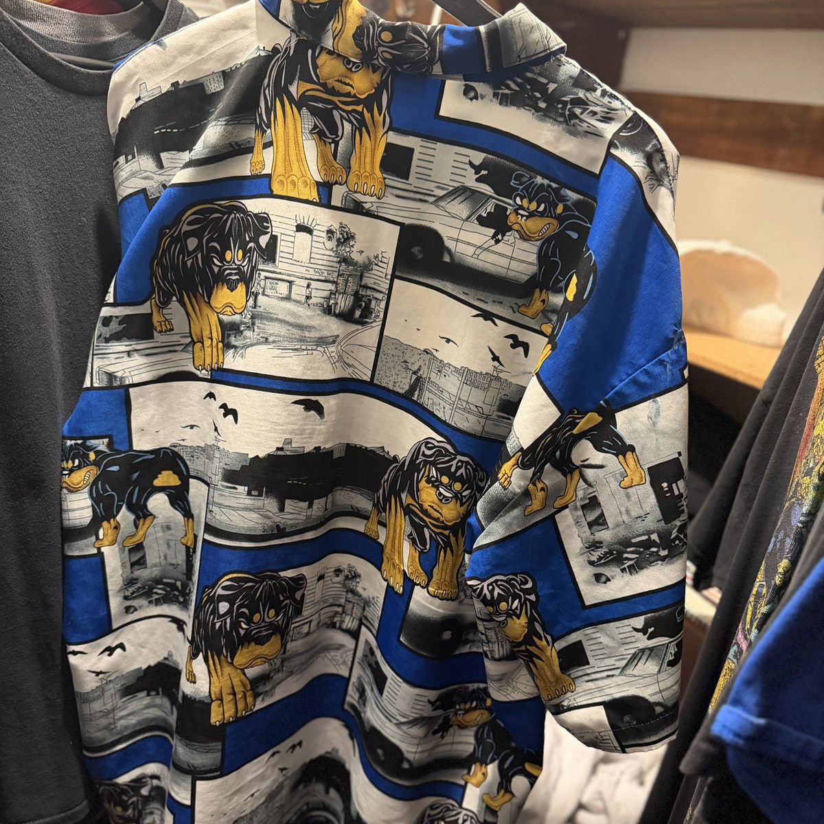 Other Vintage Up Roc Shirt Button Up Dog 🐕 Y2K Size US XL / EU 56 / 4 - 3 Thumbnail