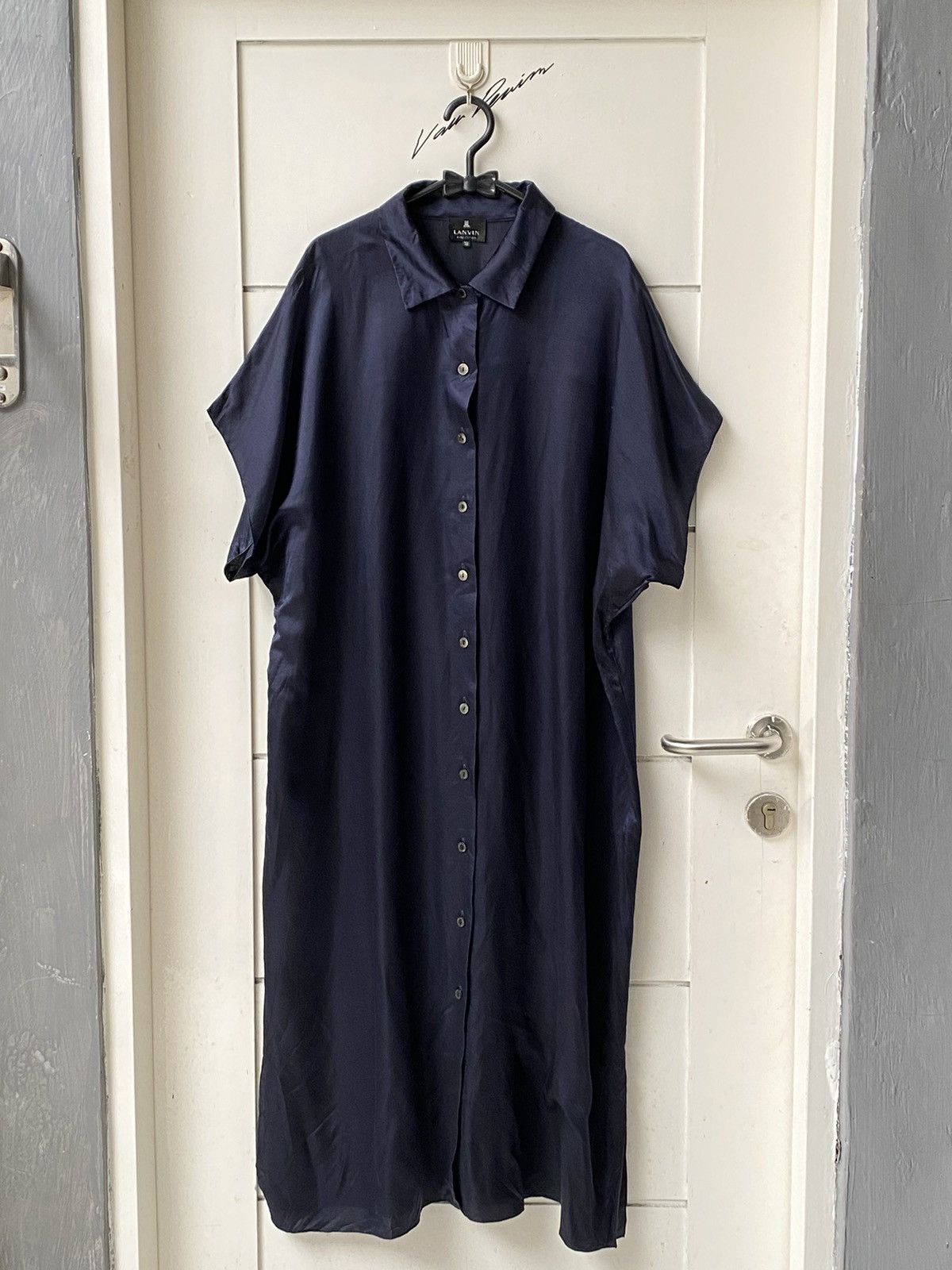Lanvin LANVIN Collection Navy Dress Size XXL / US 16-18 / IT 52-54 - 10 Thumbnail