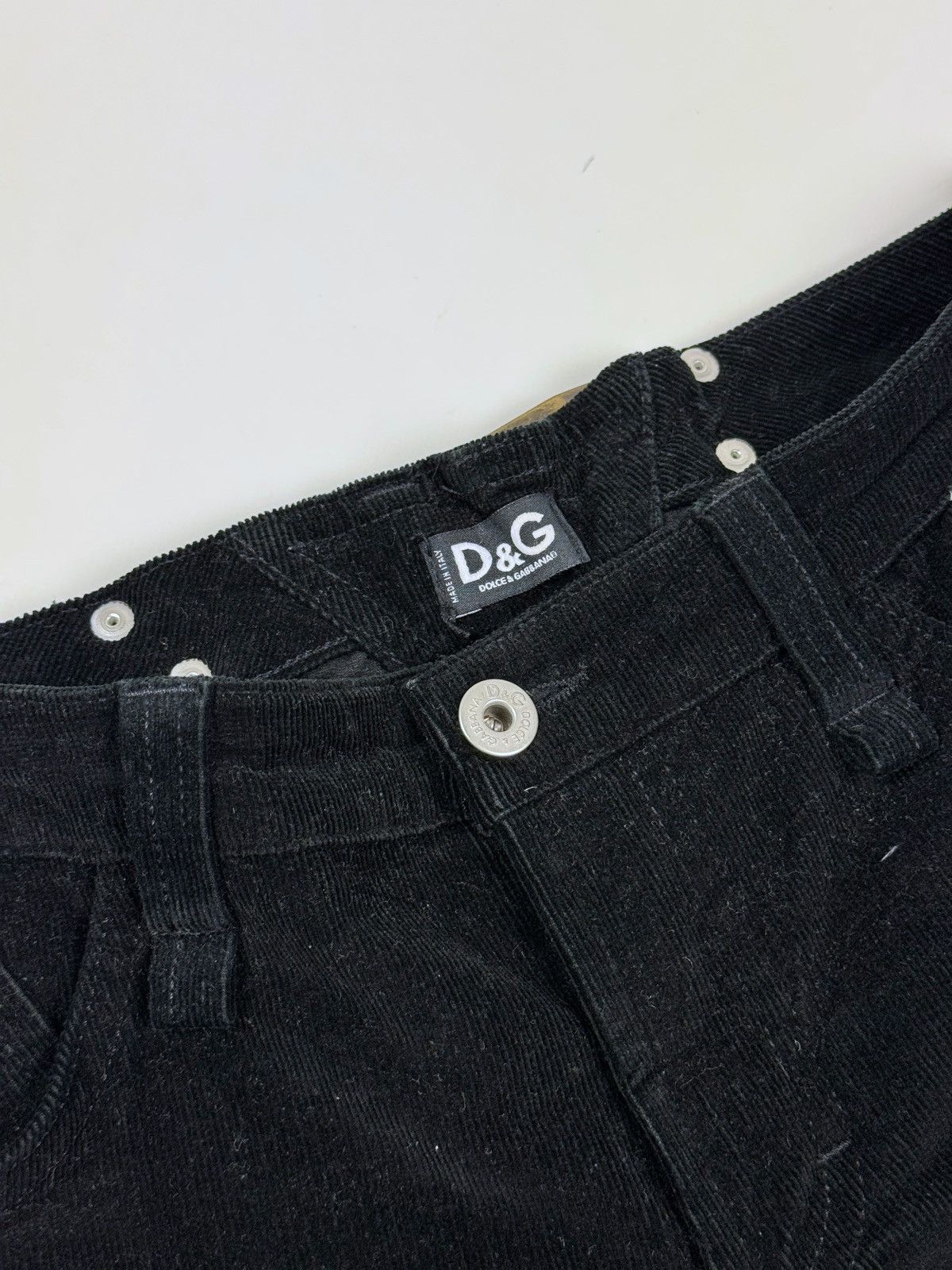 Dolce & Gabbana Y2K Vintage Dolce&Gabbana Corduroy Women’s Pants Size 30" / US 8 / IT 44 - 8 Thumbnail