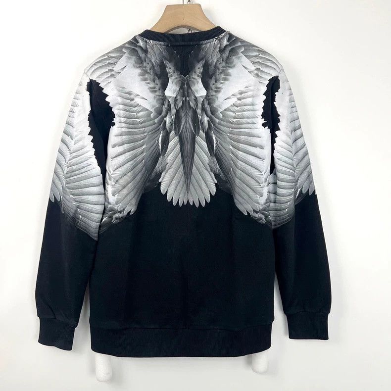 Givenchy Givenchy Givenchy Black Wings Feather Sweatshirt -2507 Size US XS / EU 42 / 0 - 2 Thumbnail
