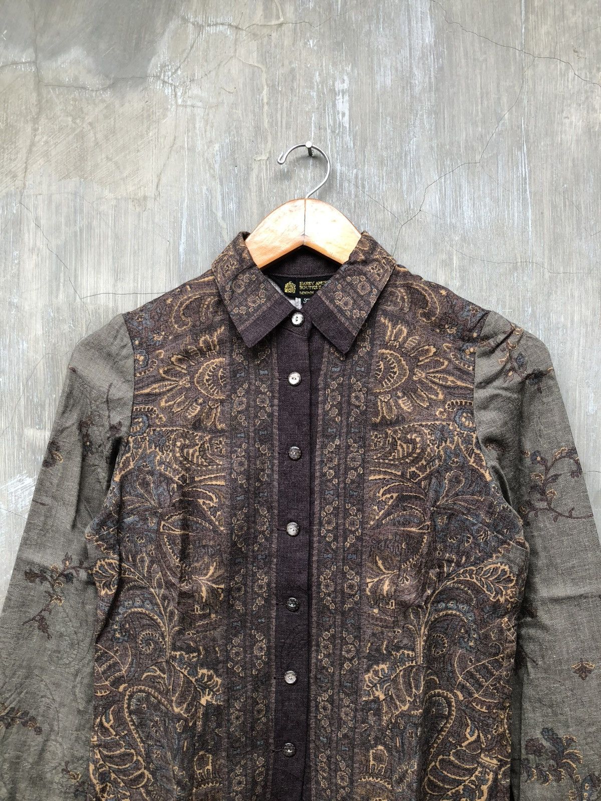 Hardy Amies Hardy Amies Boutique Vintage Button Up Shirt Size S / US 4 / IT 40 - 2 Thumbnail