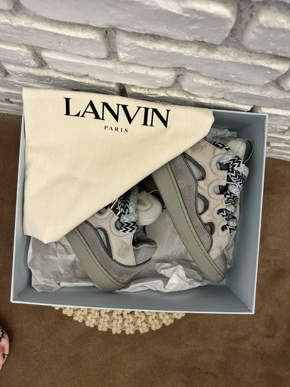 Lanvin Lanvin curb low top sneakers Size US 9.5 / EU 42-43 - 1 Thumbnail