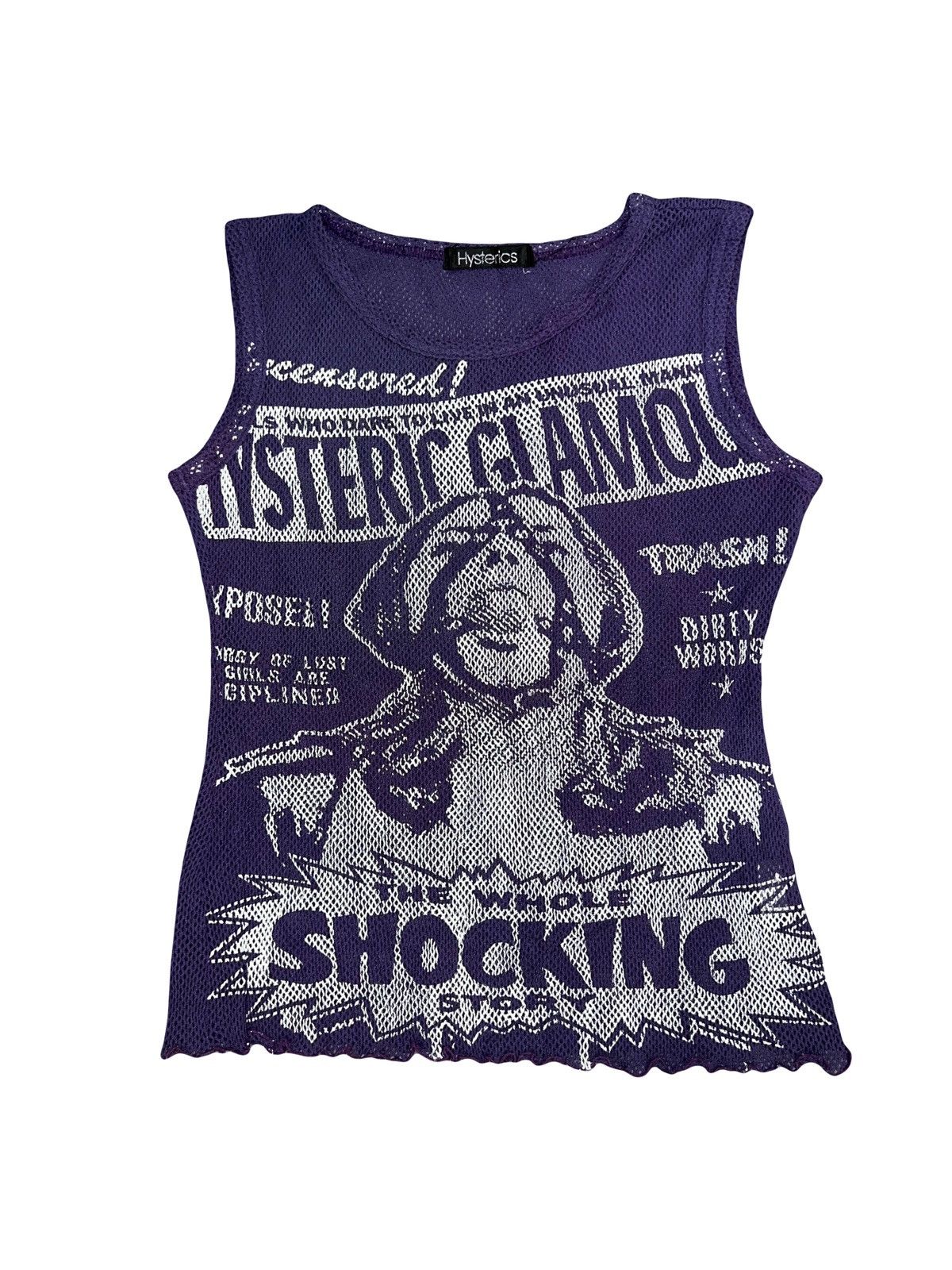 Hysteric Glamour RARE Hysteric Glamour Mesh Shocking Mesh top ♉️ Size ONE SIZE - 4 Thumbnail