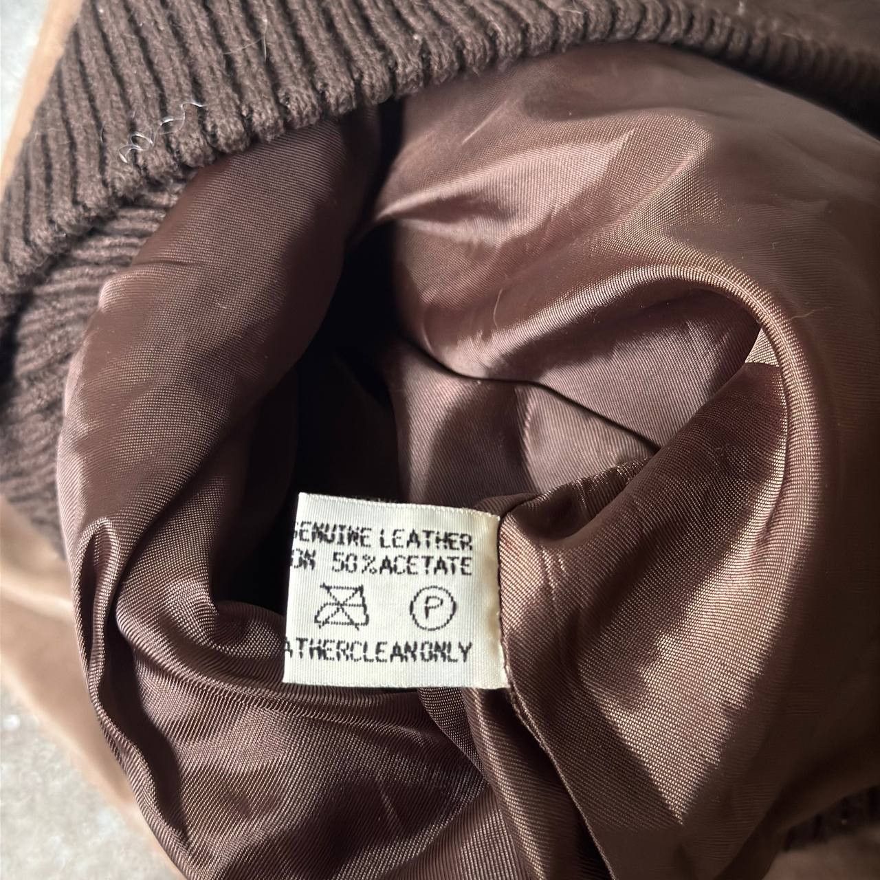 20471120 × If Six Was Nine × Le Grande Bleu (L.G.B.) Amazing Vintage Faded Leather Jacket Size M / US 6-8 / IT 42-44 - 11 Thumbnail