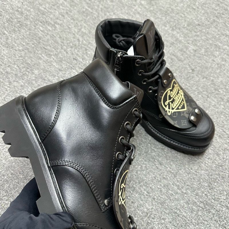 Louis Vuitton Nigo x Louis Vuitton Black Outdoor Boots -2508 Size US 8 / EU 41 - 6 Thumbnail