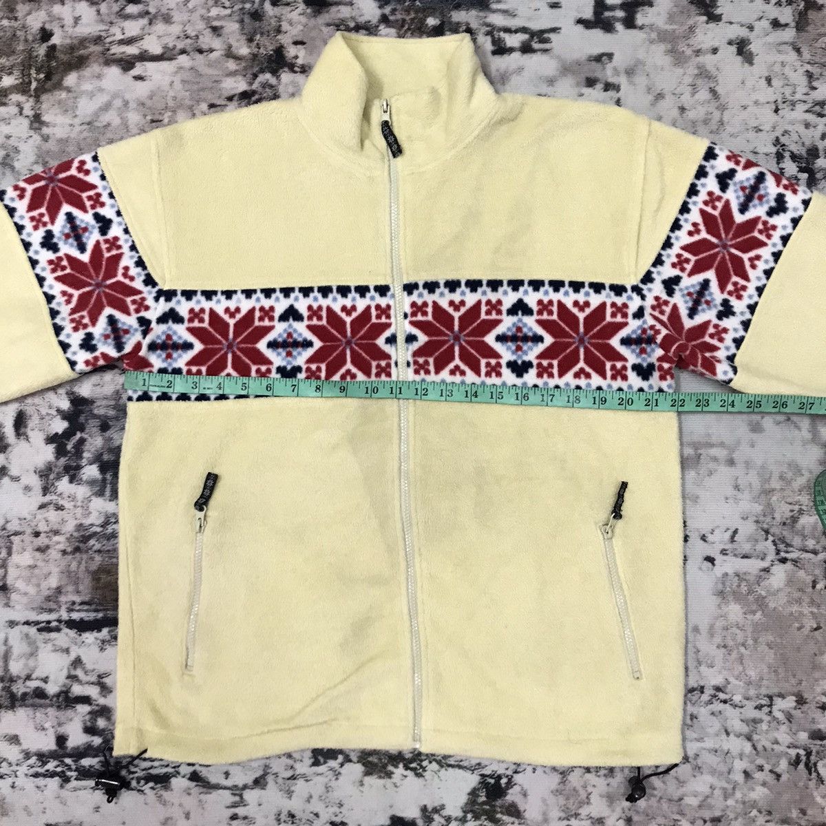 Native × Vintage Vintage Branch Out.Div Native Navajo Fleece Sweater Size US M / EU 48-50 / 2 - 10 Thumbnail