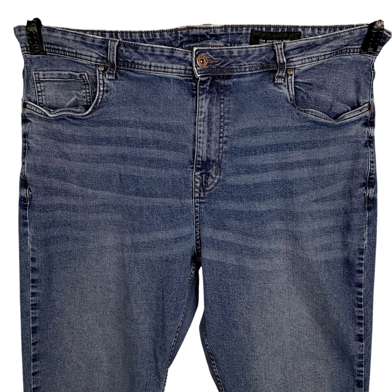 Other The Perfect Jean NYC Men's 42x32 Athletic Fit Blue Jeans Size US 42 / EU 58 - 2 Thumbnail
