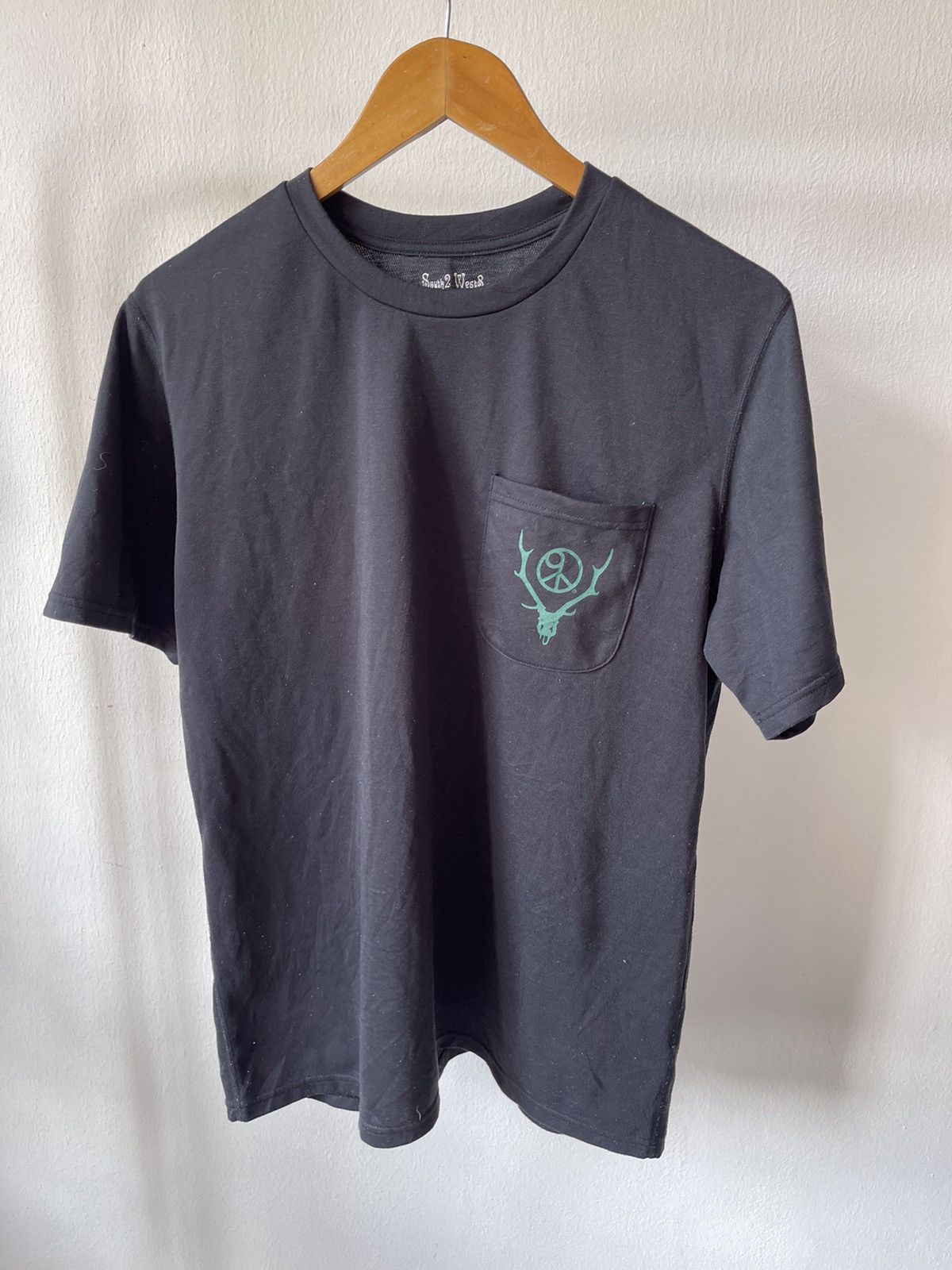 Needles × Nepenthes × South2 West8 South2 West8 Green Circle Horn Jersey Tee Size US M / EU 48-50 / 2 - 5 Thumbnail